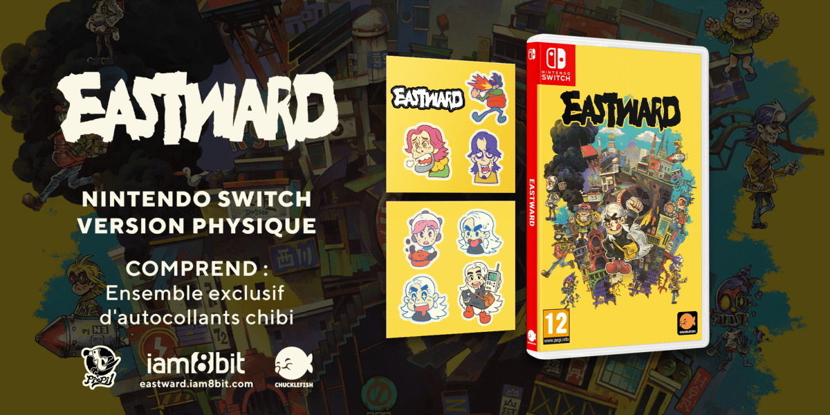 Eastward Nintendo SWITCH - Jeux Vidéo Physique - SKYBOUND - Shop Just for Games