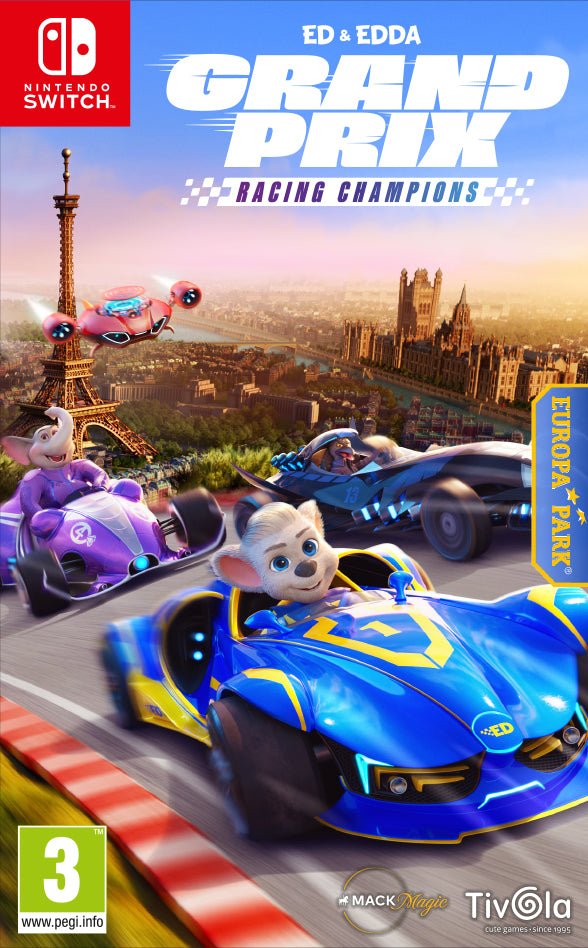 Ed & Edda Grand Prix Racing Champions Nintendo Switch - Jeux Vidéo Physique - THQ NORDIC GAMES - Shop Just for Games
