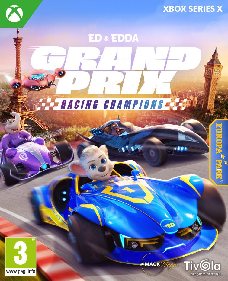 Ed & Edda Grand Prix Racing Champions Xbox Series X - Jeux Vidéo Physique - THQ NORDIC GAMES - Shop Just for Games