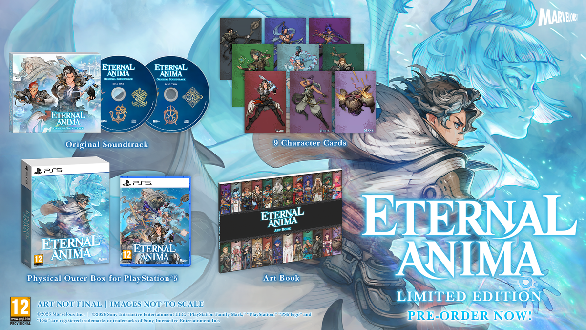 Eternal Anima Limited Edition PS5 - Jeux Vidéo Physique - UIE - Shop Just for Games