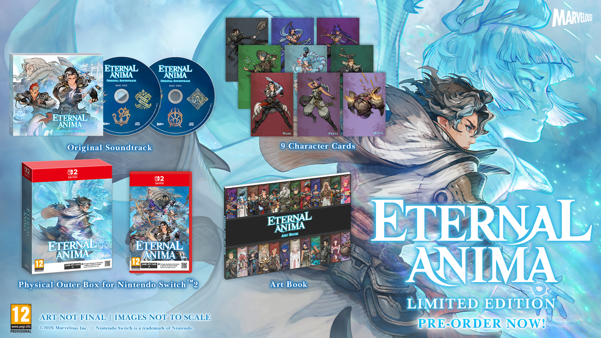 Eternal Anima Limited Edition Switch 2 - Jeux Vidéo Physique - UIE - Shop Just for Games