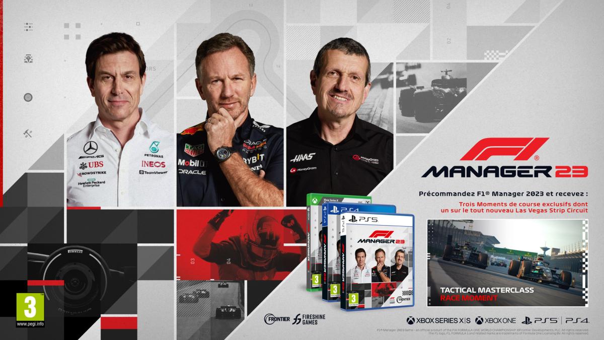 F1 Manager 2023 Xbox Series X / Xbox One - Jeux Vidéo Physique - Fireshine - Shop Just for Games