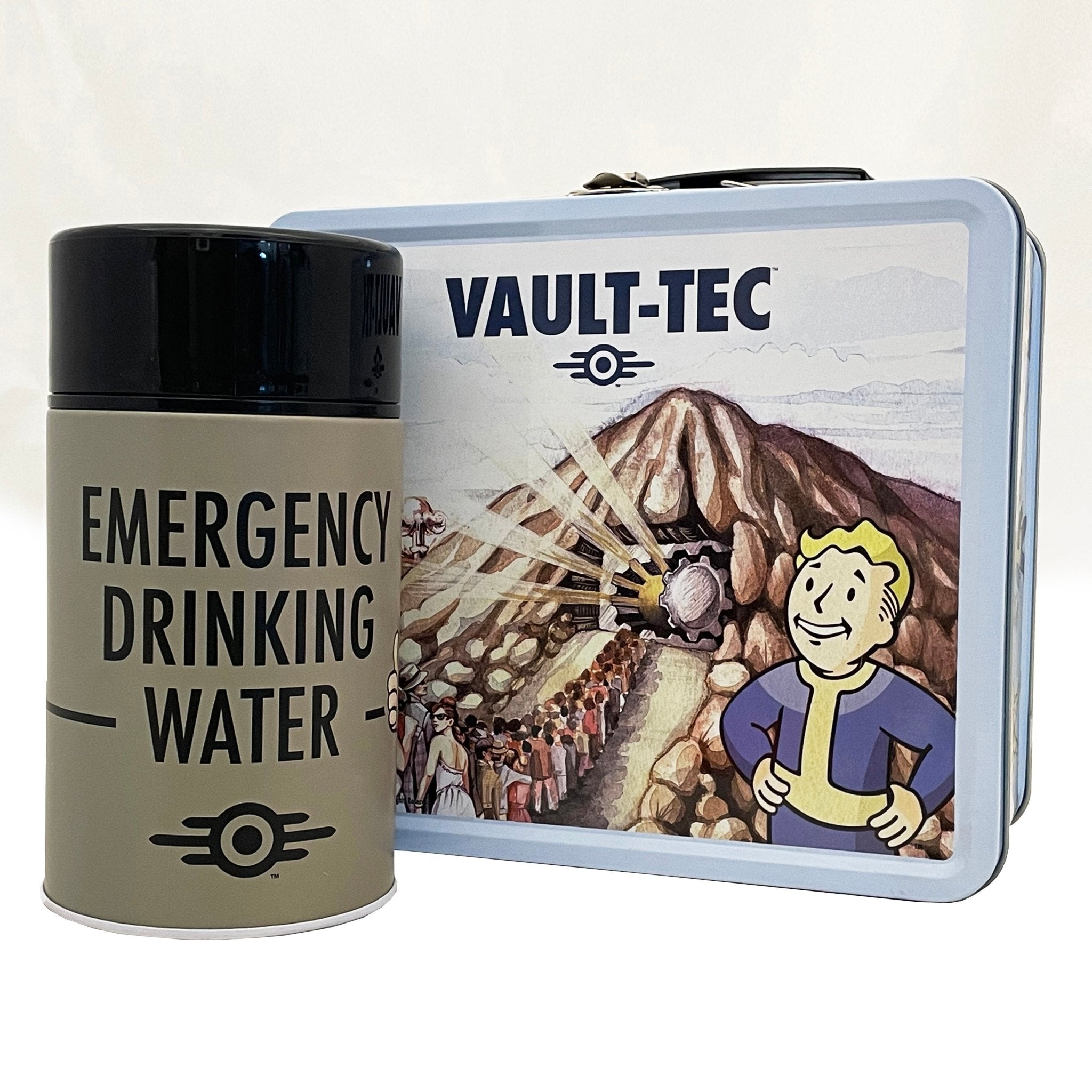 Fallout Clean Vault - Tec Lunchbox & Flask - Lunch Boxe - UIE - Shop Just for Games