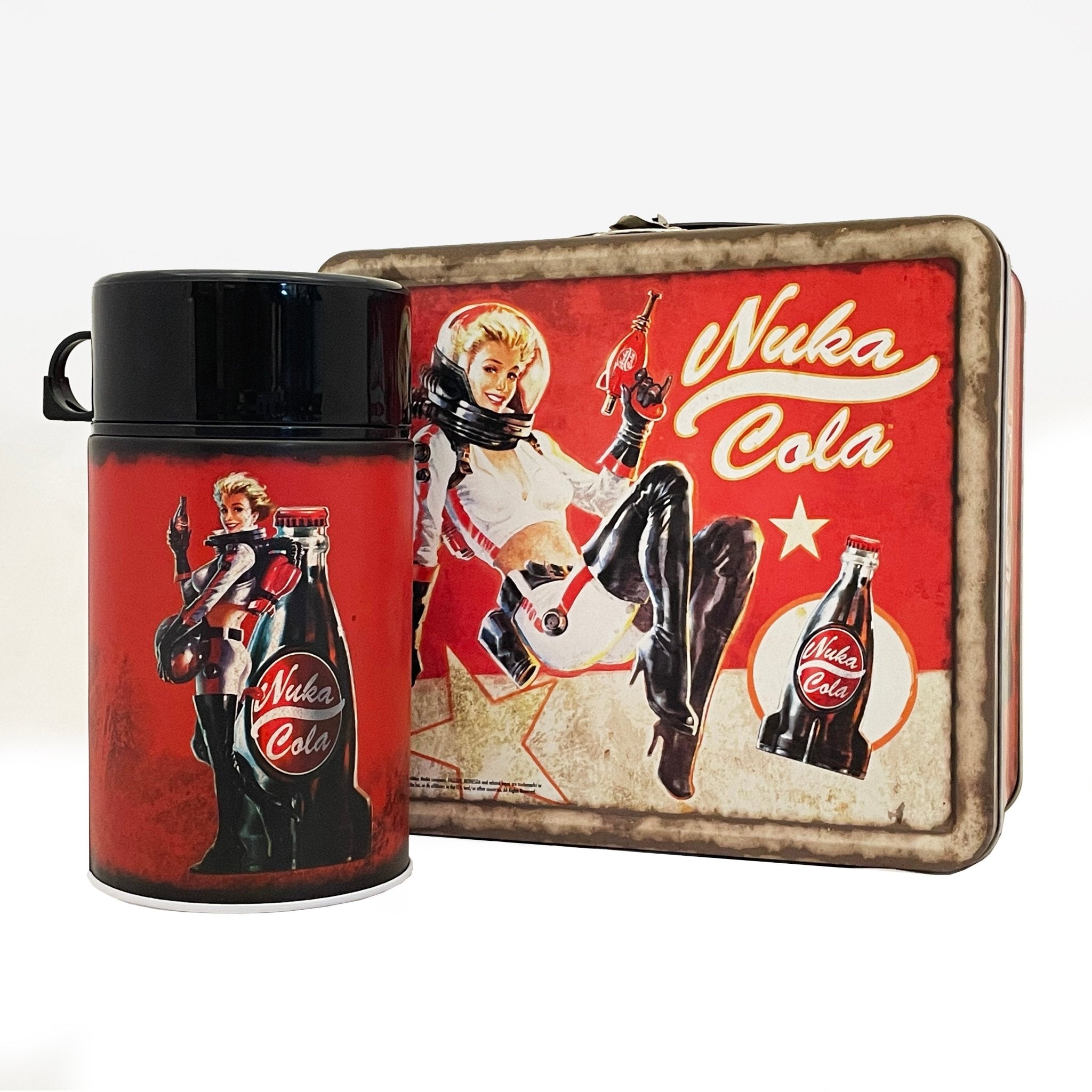 Fallout Nuka Cola Weathered Lunchbox & Flask - Lunch Boxe - UIE - Shop Just for Games