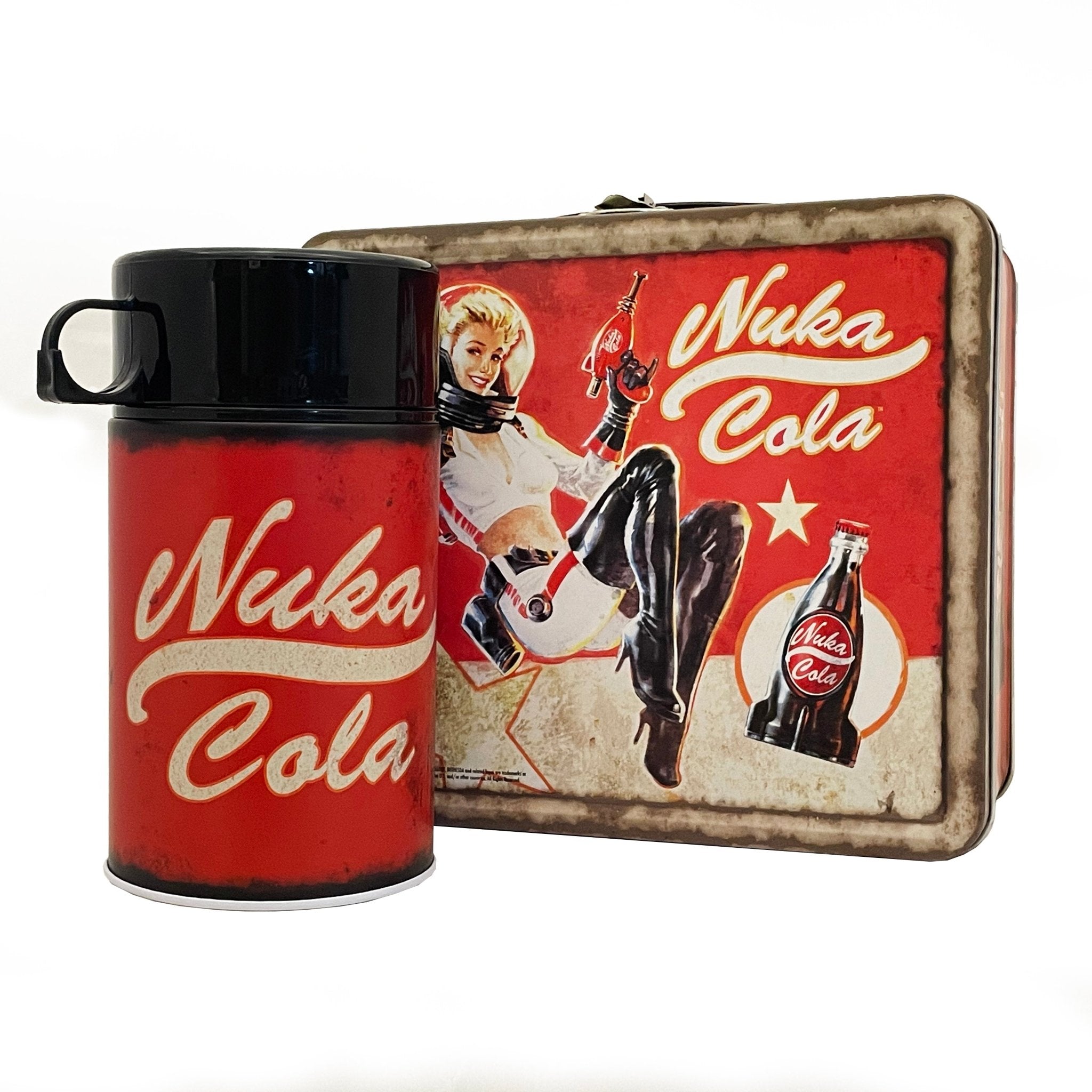 Fallout Nuka Cola Weathered Lunchbox & Flask - Lunch Boxe - UIE - Shop Just for Games