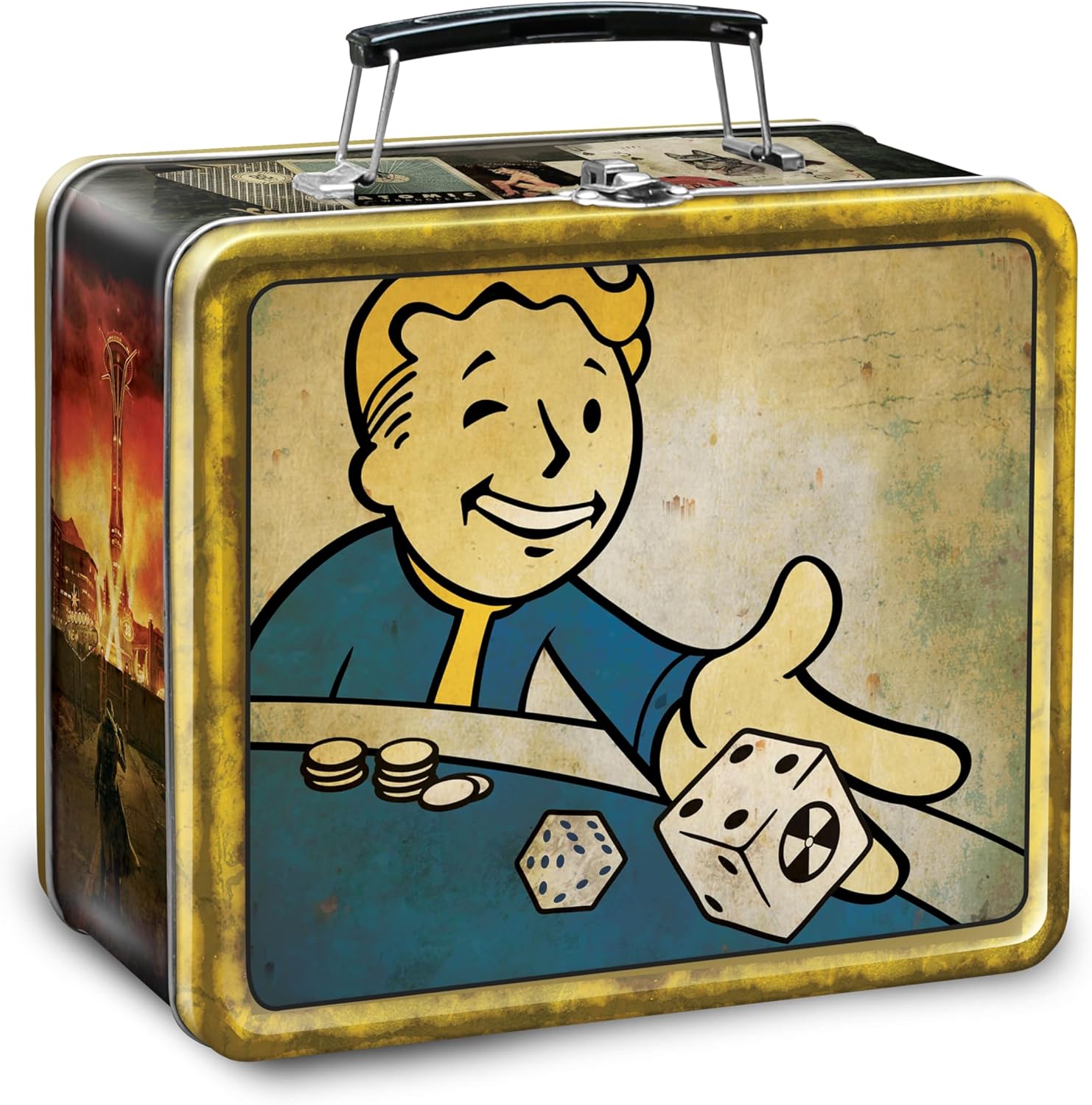 Fallout Vault Boy New Vegas Lunchbox & Flask - Lunch Boxe - UIE - Shop Just for Games