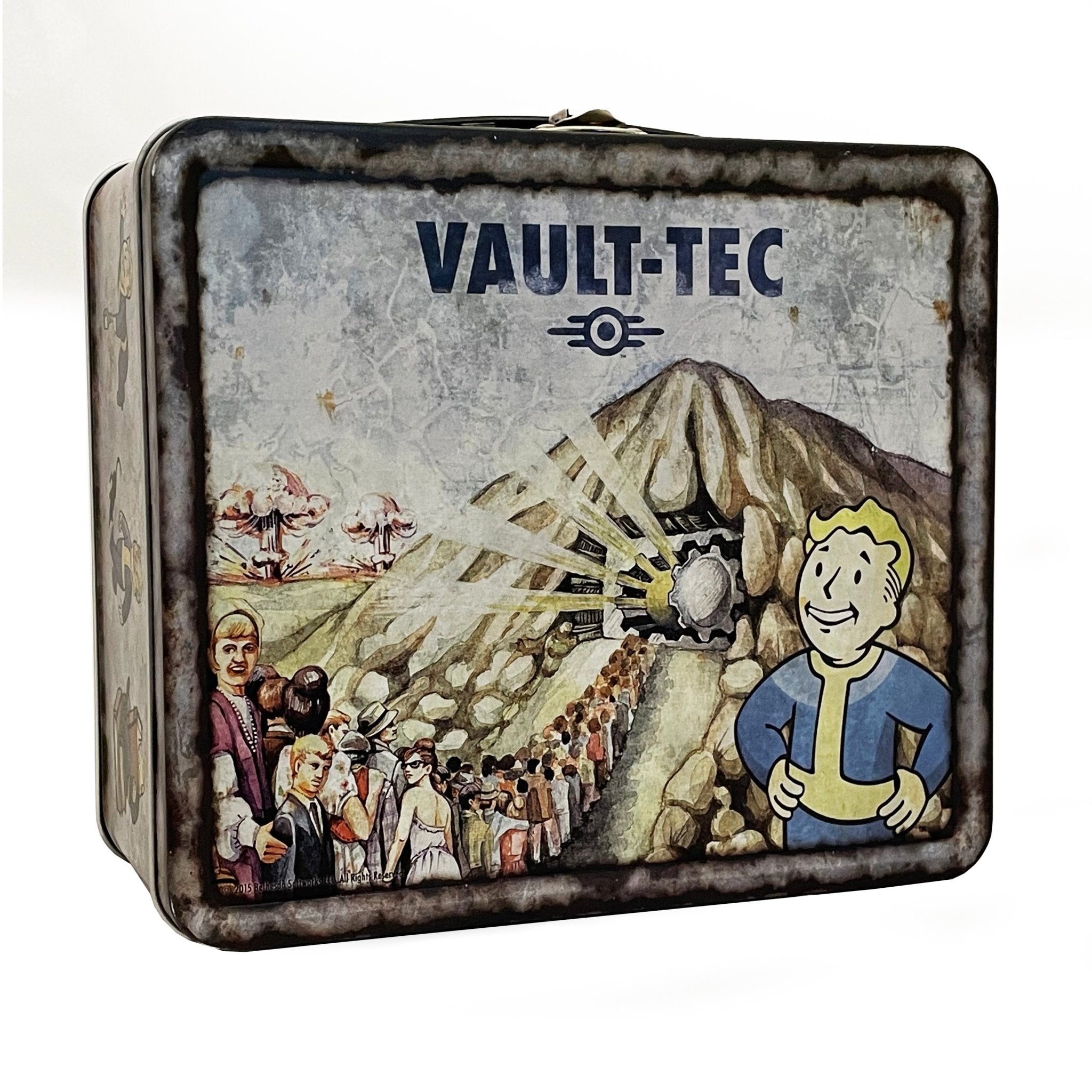 Fallout Weathered Vault-Tec Lunchbox & Flask