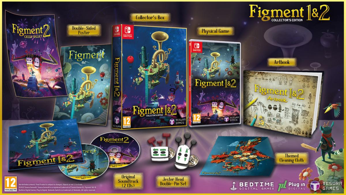 Figment 1 & 2 Collector's Edition Nintendo SWITCH - Jeux Vidéo Physique - TESURA - Shop Just for Games