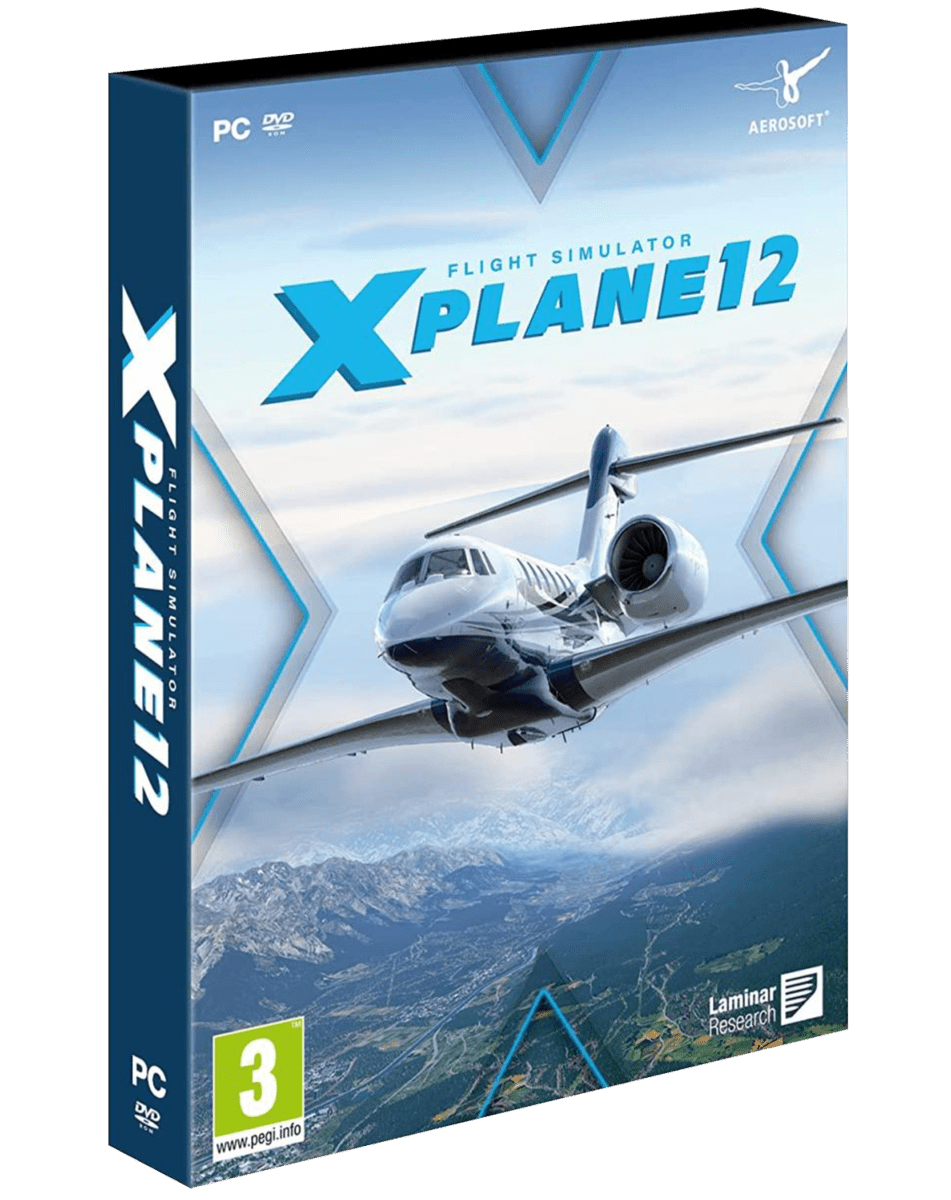 Flight Simulator X - Plane 12 PC DVD - Jeux Vidéo Physique - Aerosoft - Shop Just for Games