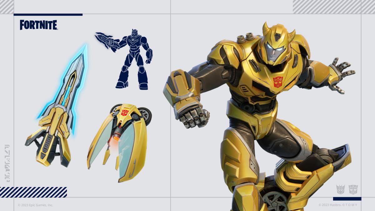 Fortnite Pack Transformers PS5 - 1000 V - Bucks inclus ! - Jeux Vidéo Code de Téléchargement - Epic Games - Shop Just for Games