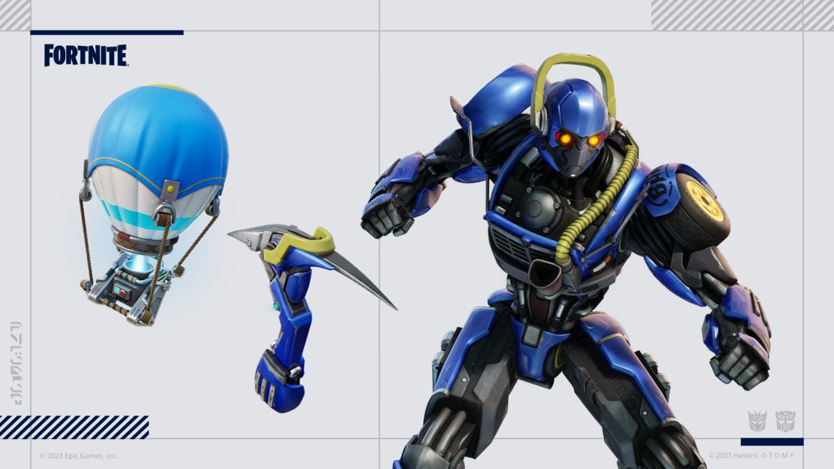 Fortnite Pack Transformers PS5 - 1000 V - Bucks inclus ! - Jeux Vidéo Code de Téléchargement - Epic Games - Shop Just for Games