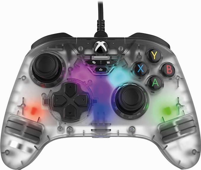 XBOX RGB Transparent GamePad - Snakebyte
