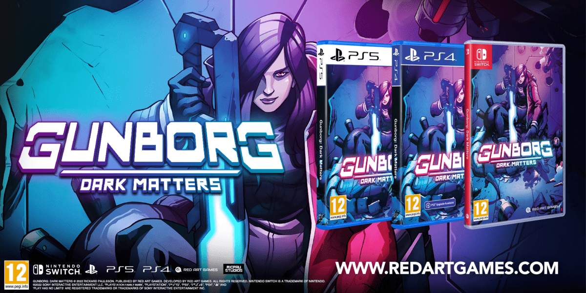 Gunborg Dark Matters Nintendo SWITCH - Jeux Vidéo Physique - Red Art Games - Shop Just for Games