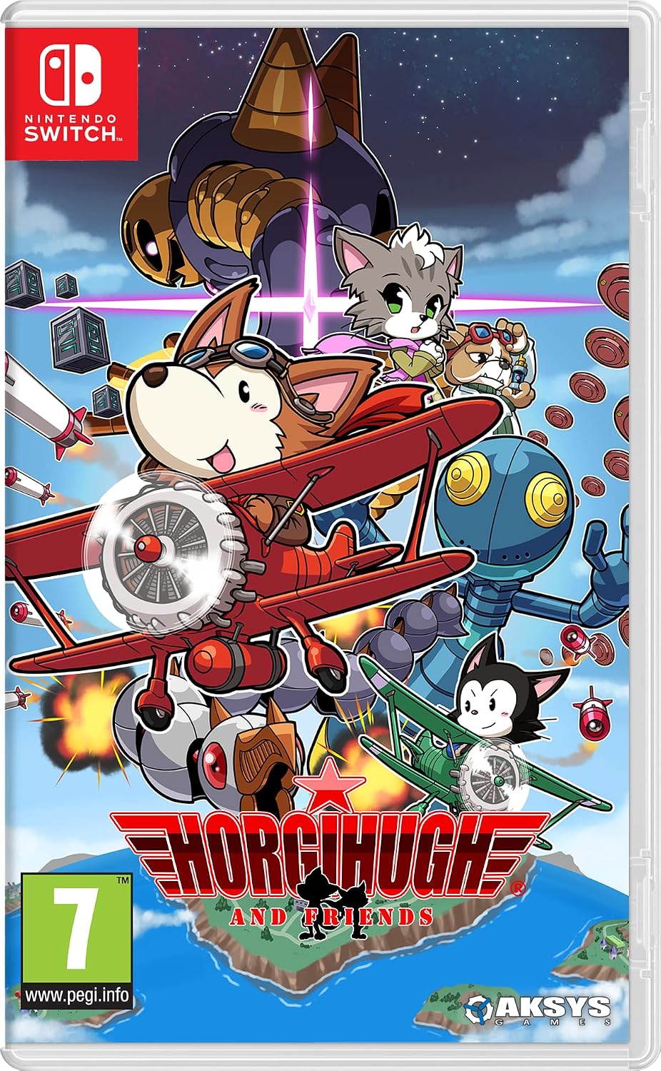 Horgihugh and Friends Nintendo Switch - Jeux Vidéo Physique - Creative Distribution - Shop Just for Games