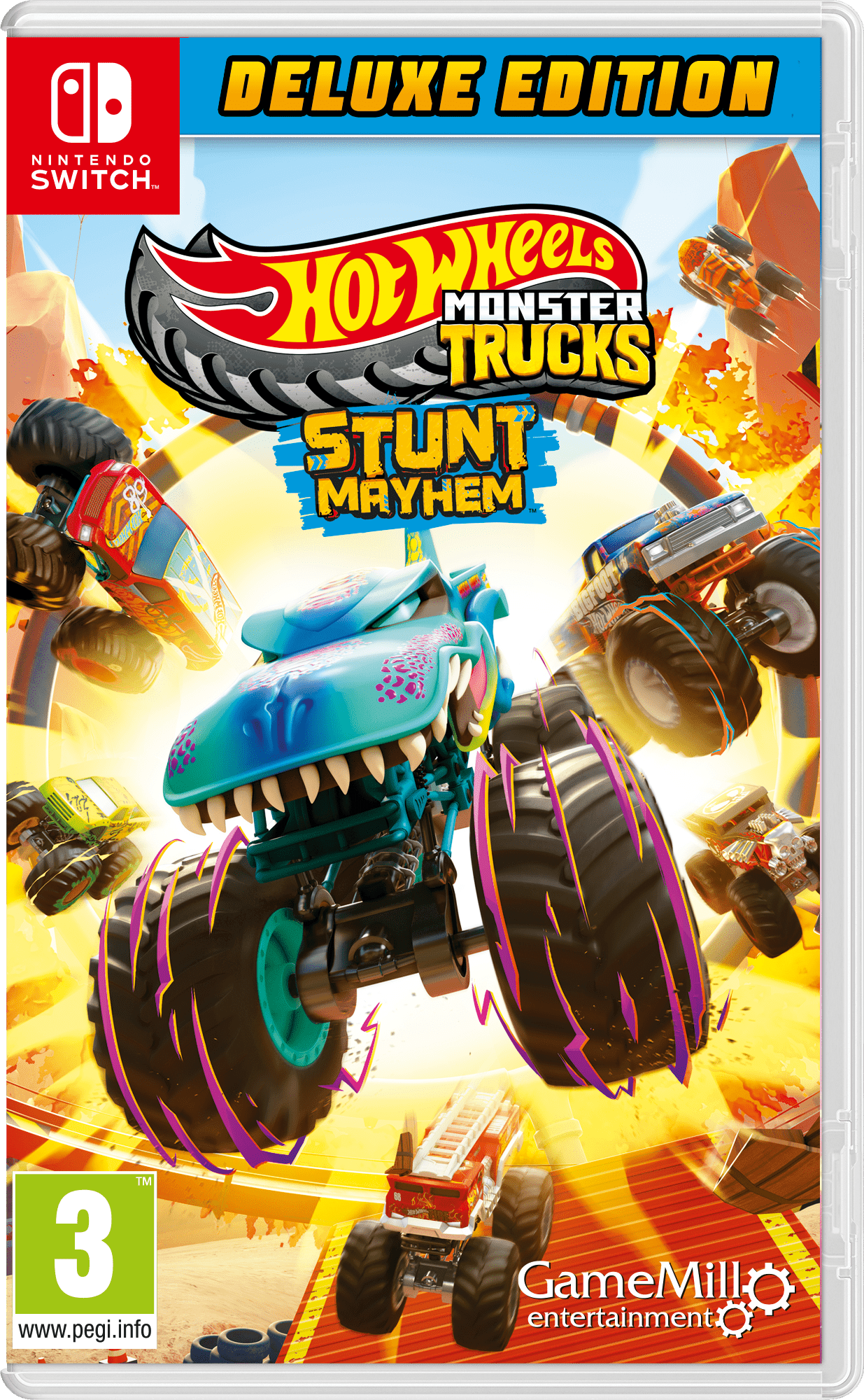 Hot Wheels Monster Trucks Deluxe Nintendo Switch - Jeux Vidéo Physique - GAMEMILL - Shop Just for Games