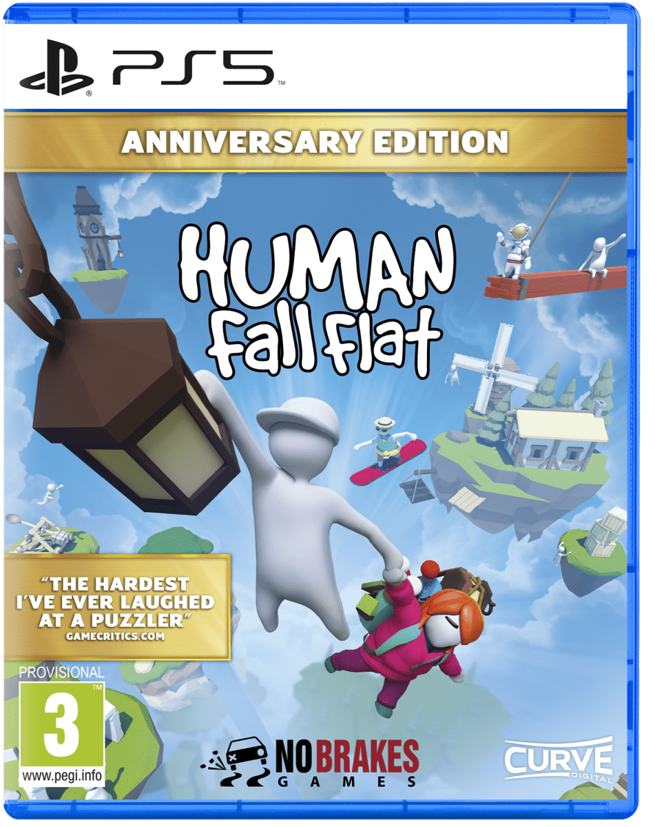 Human Fall Flat Anniversary Edition PS5 - Jeux Vidéo Physique - Curve Digital - Shop Just for Games
