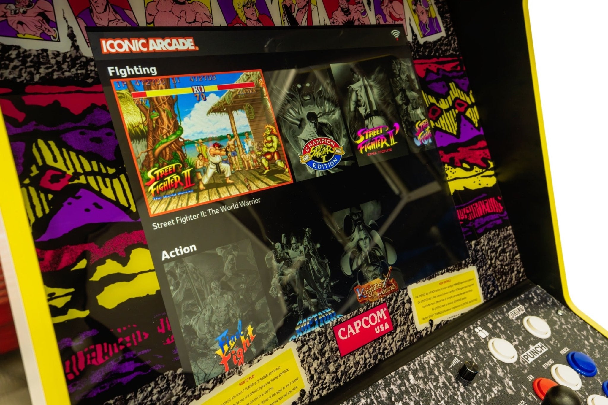 Iconic Arcade XT Capcom Street Fighter II - Borne arcade - ELDOHM - Shop Just for Games