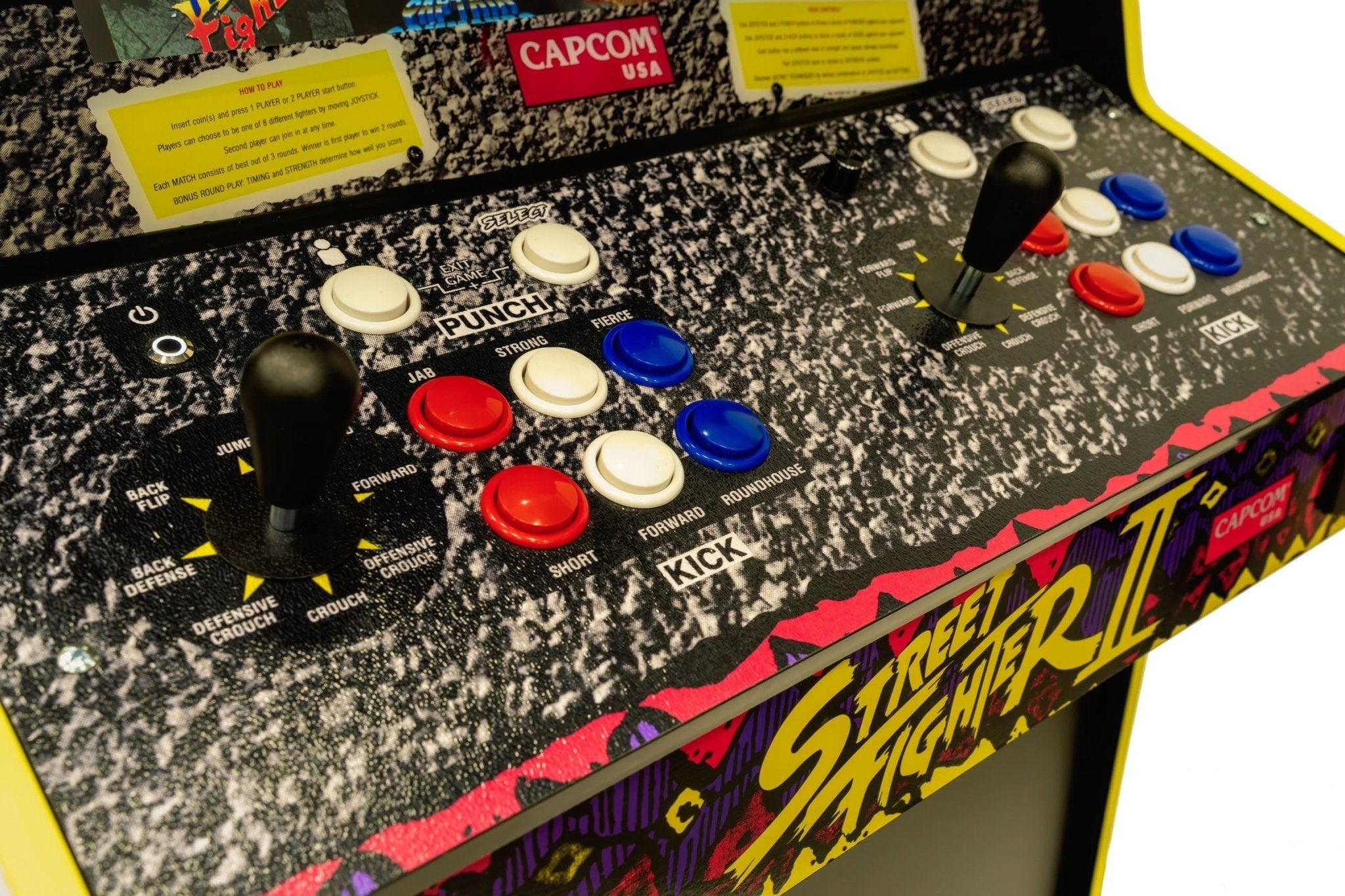 Iconic Arcade XT Capcom Street Fighter II - Borne arcade - ELDOHM - Shop Just for Games