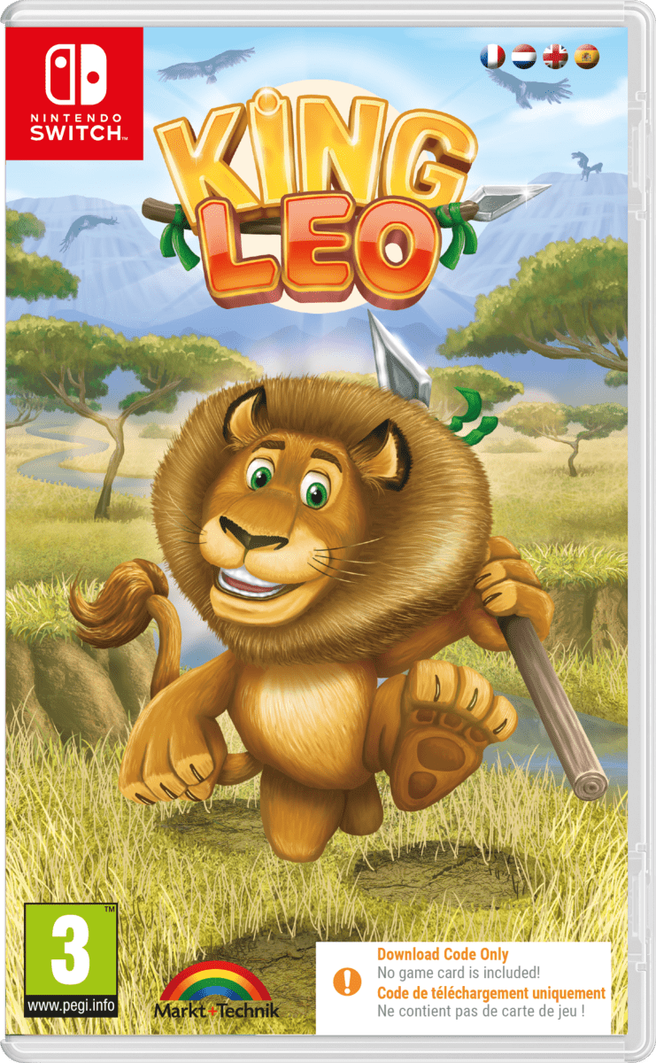 King Leo Nintendo SWITCH (Code de téléchargement) - Jeux Vidéo Code de Téléchargement - WIRED PRODUCTION - Shop Just for Games