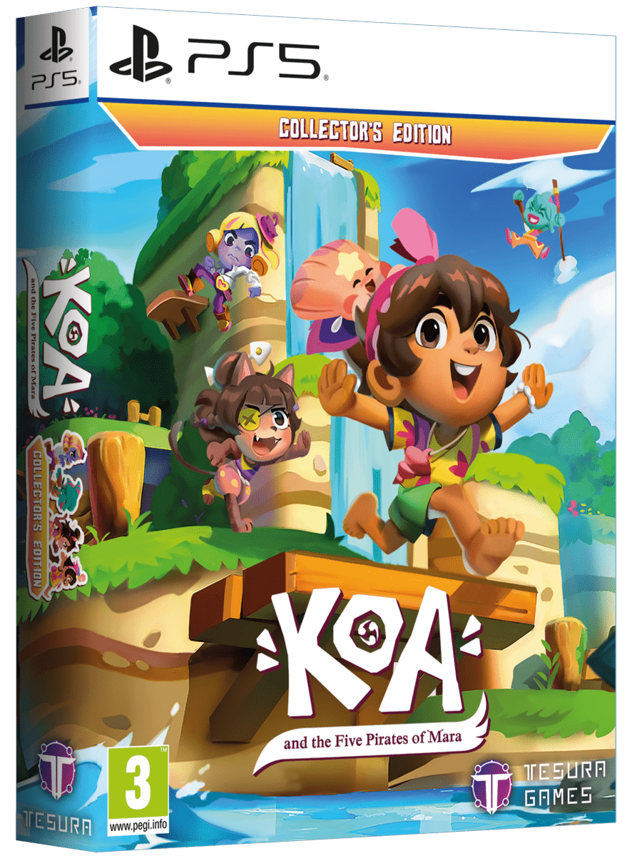 Koa and the Five Pirates of Mara Collector's Edition PS5 - Jeux Vidéo Physique - TESURA - Shop Just for Games