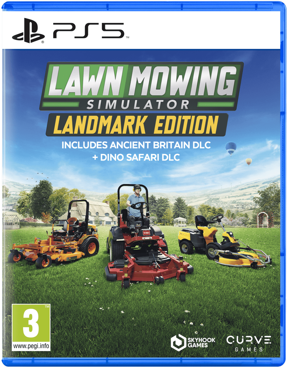 Lawn Mowing Simulator: Landmark Edition PS5 - Jeux Vidéo Physique - Astragon - Shop Just for Games