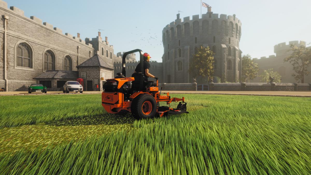 Lawn Mowing Simulator: Landmark Edition PS5 - Jeux Vidéo Physique - Astragon - Shop Just for Games