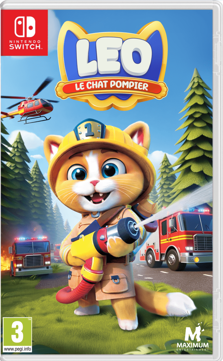Leo Le Chat Pompier Nintendo SWITCH - Jeux Vidéo Physique - Maximum Entertainment - Shop Just for Games