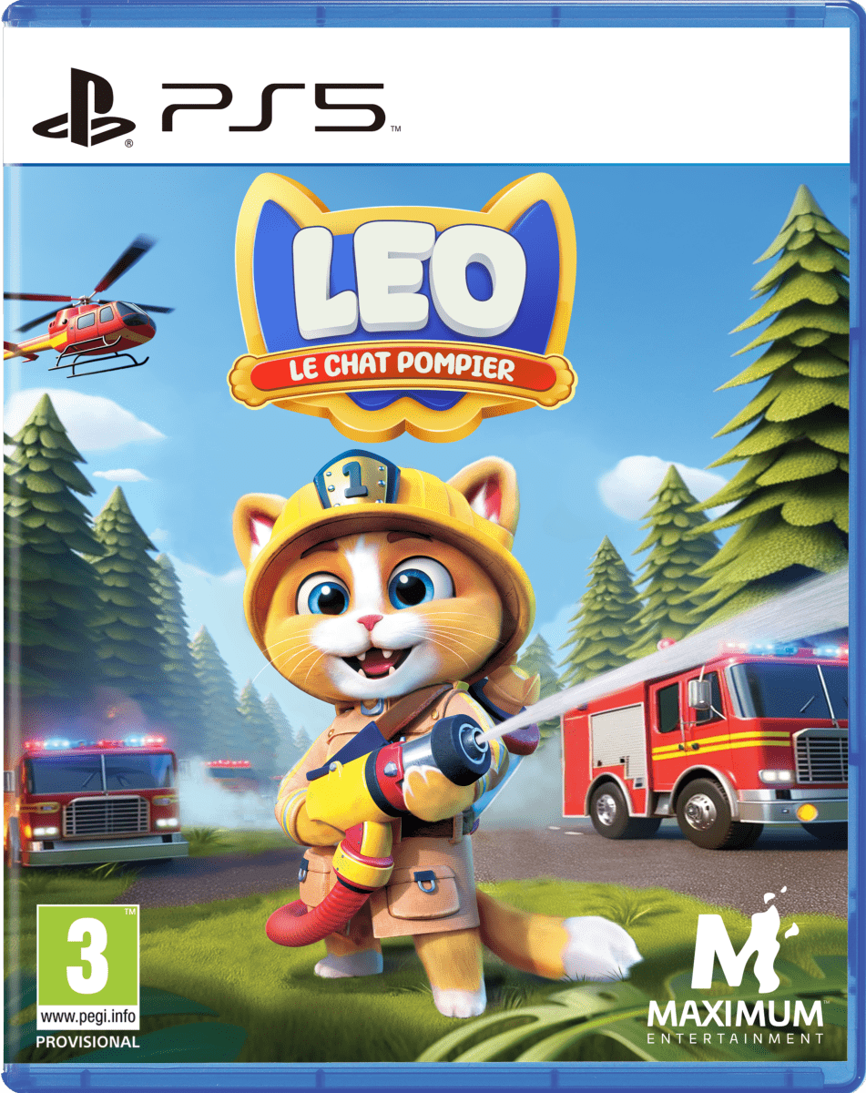 Leo Le Chat Pompier PS5 - Jeux Vidéo Physique - Maximum Entertainment - Shop Just for Games