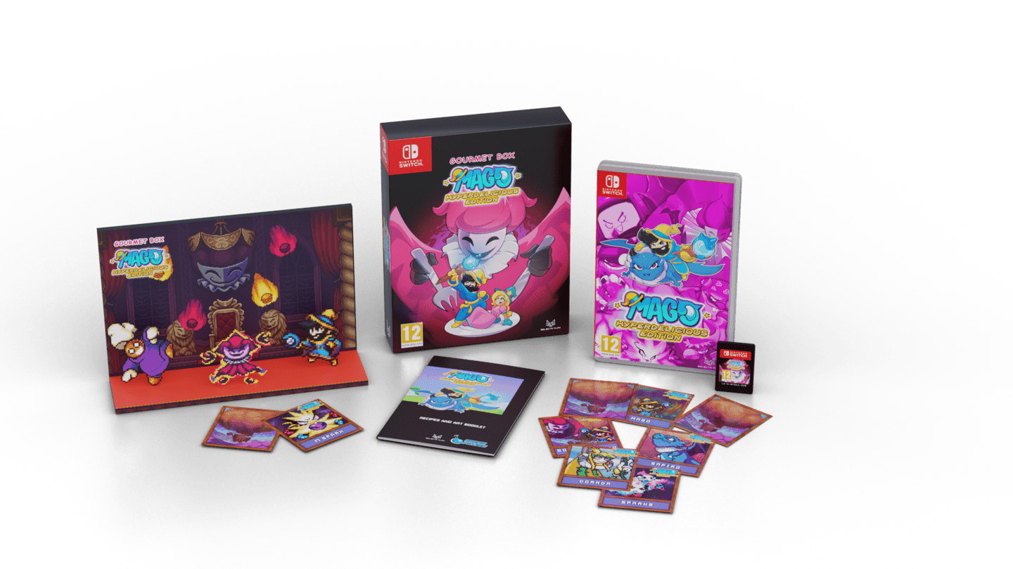 Mago Hyperdelicious Edition Gourmet Box Nintendo Switch - Jeux Vidéo Physique - SELECTA PLAY - Shop Just for Games