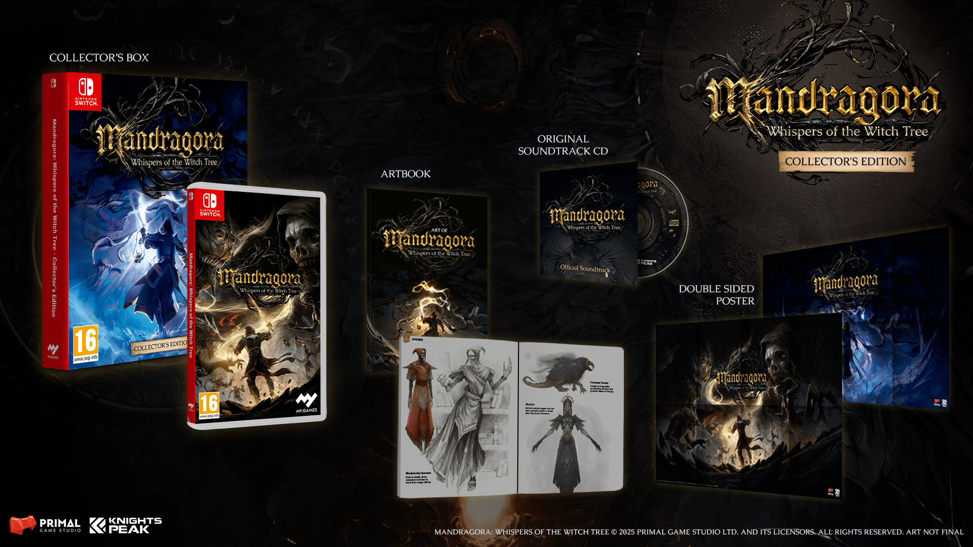 Mandragora Whispers of the Witch Tree Collector's Edition Nintendo Switch - Jeux Vidéo Physique - UIE - Shop Just for Games