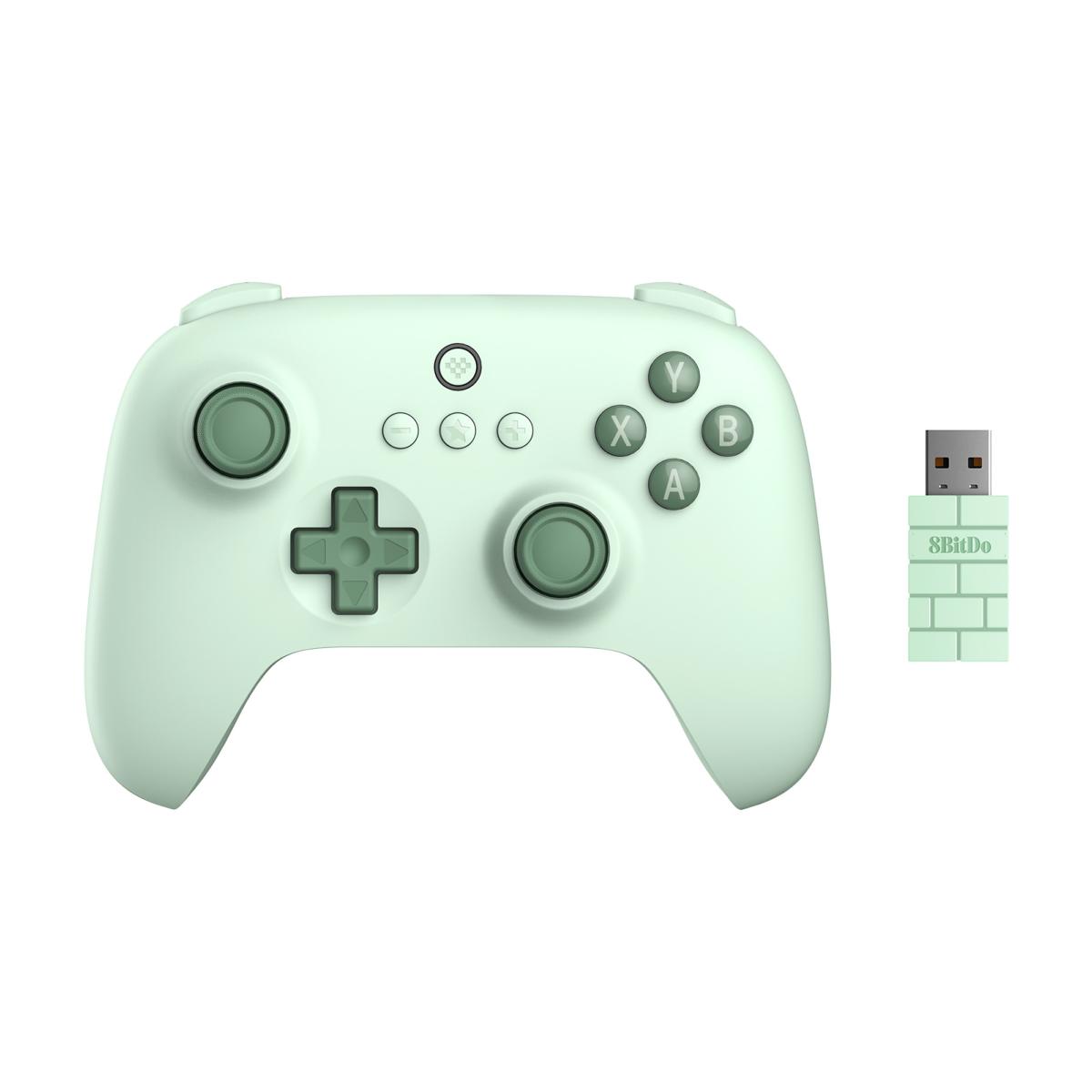 Manette Sans Fil 2.4G 8bitdo Ultimate C pour Steam Deck, PC et Android - Vert Pastel - Manettes - 8Bitdo - Shop Just for Games