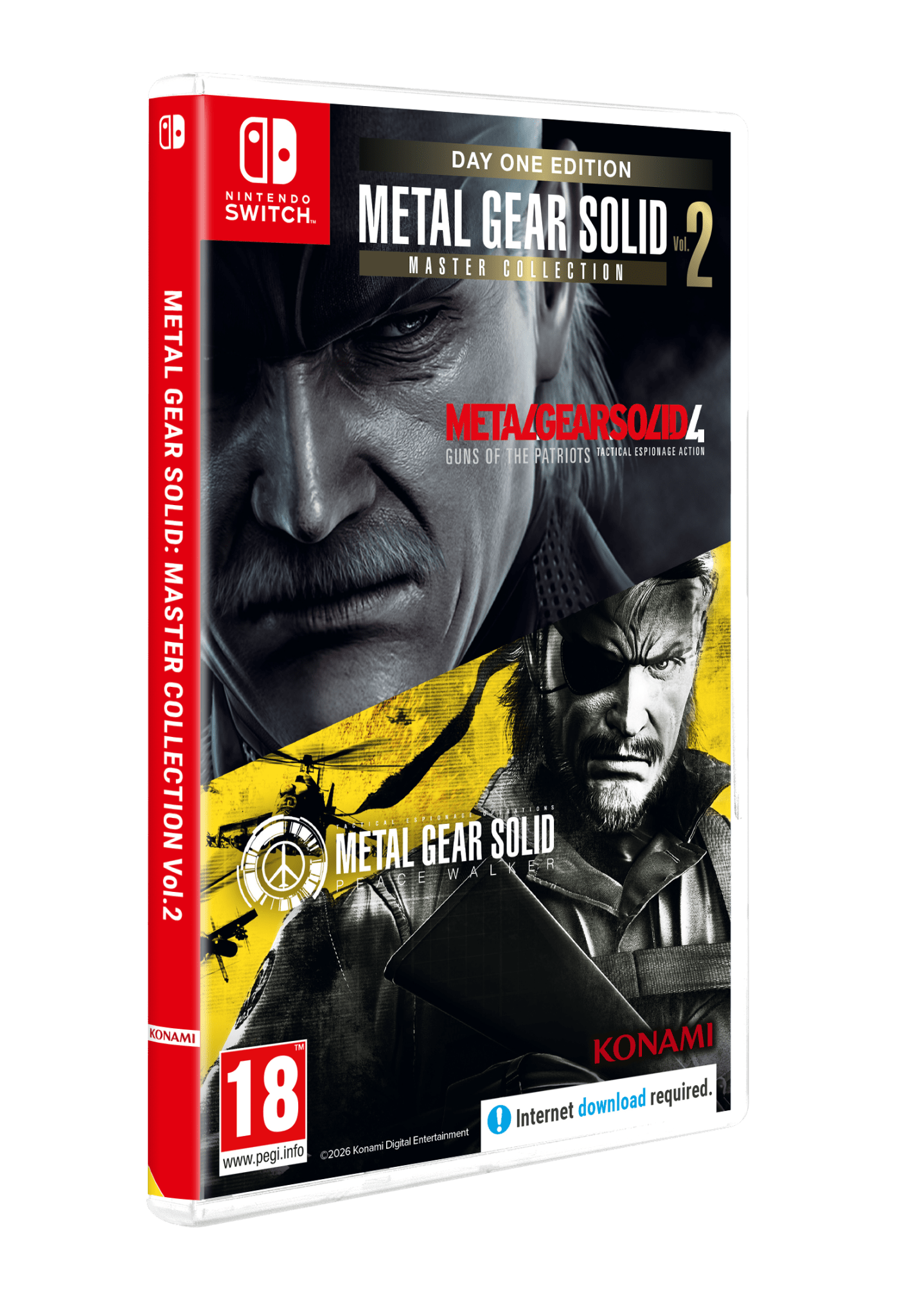 Metal Gear Solid: Master Collection Volume 2 Day One Edition Nintendo Switch - Jeux Vidéo Physique - Konami - Shop Just for Games