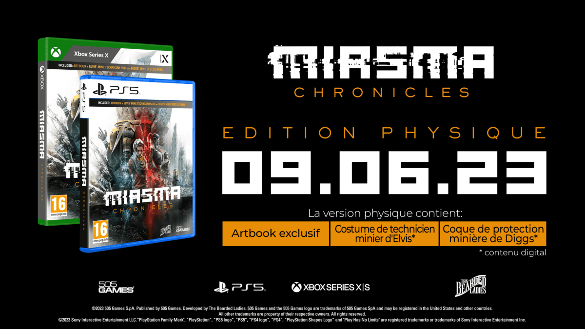 Miasma Chronicles Xbox Series X - Jeux Vidéo Physique - 505 GAMES - Shop Just for Games