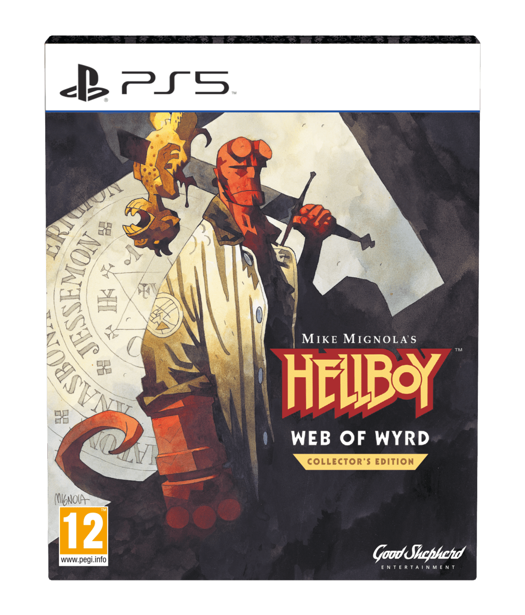 Mike Mignola's Hellboy Web of Wyrd Collector's Edition PS5 - Jeux Vidéo Physique - GOOD SHEPHERD - Shop Just for Games