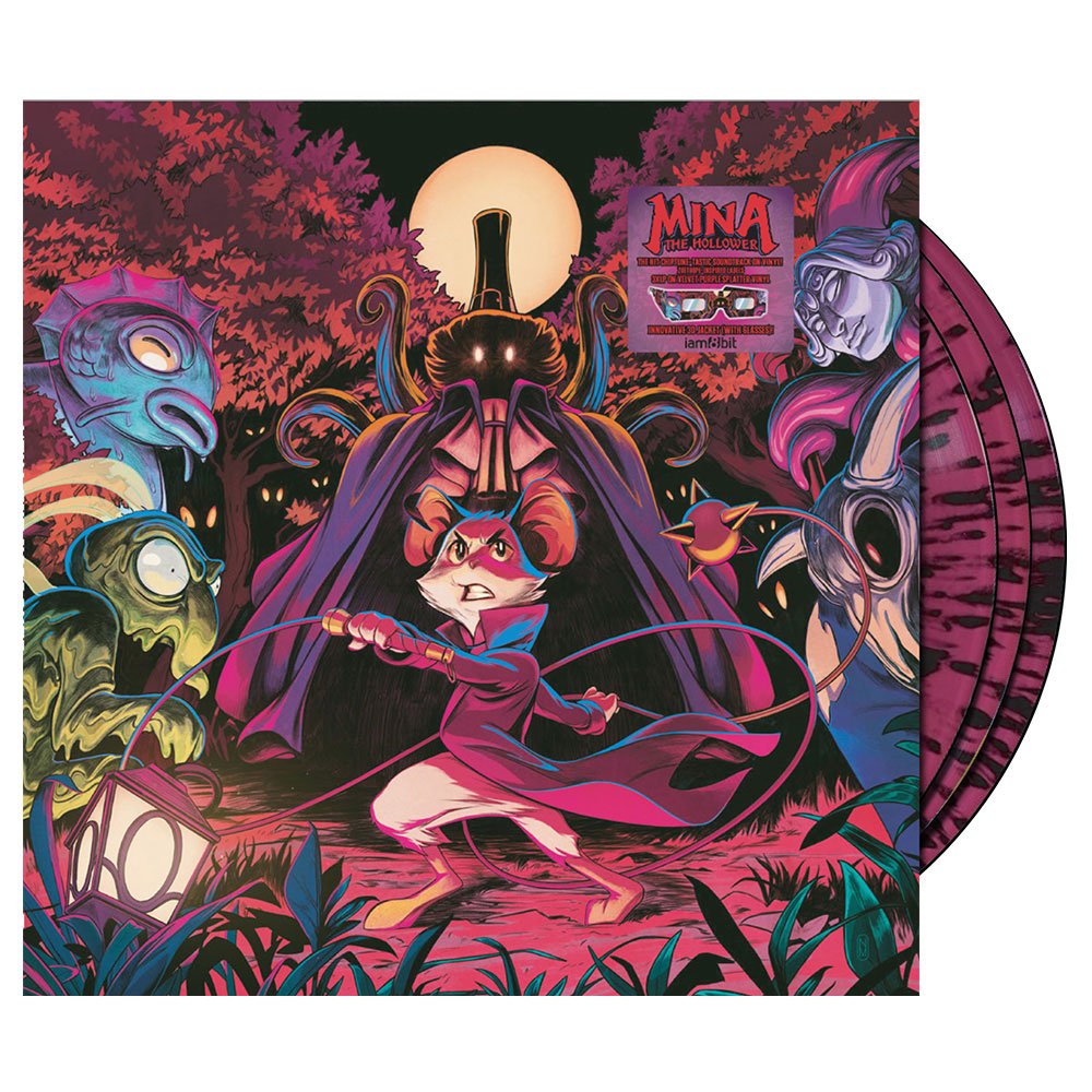 Mina the Hollower Vinyle 3LP - Vinyles - iam8bit - Shop Just for Games