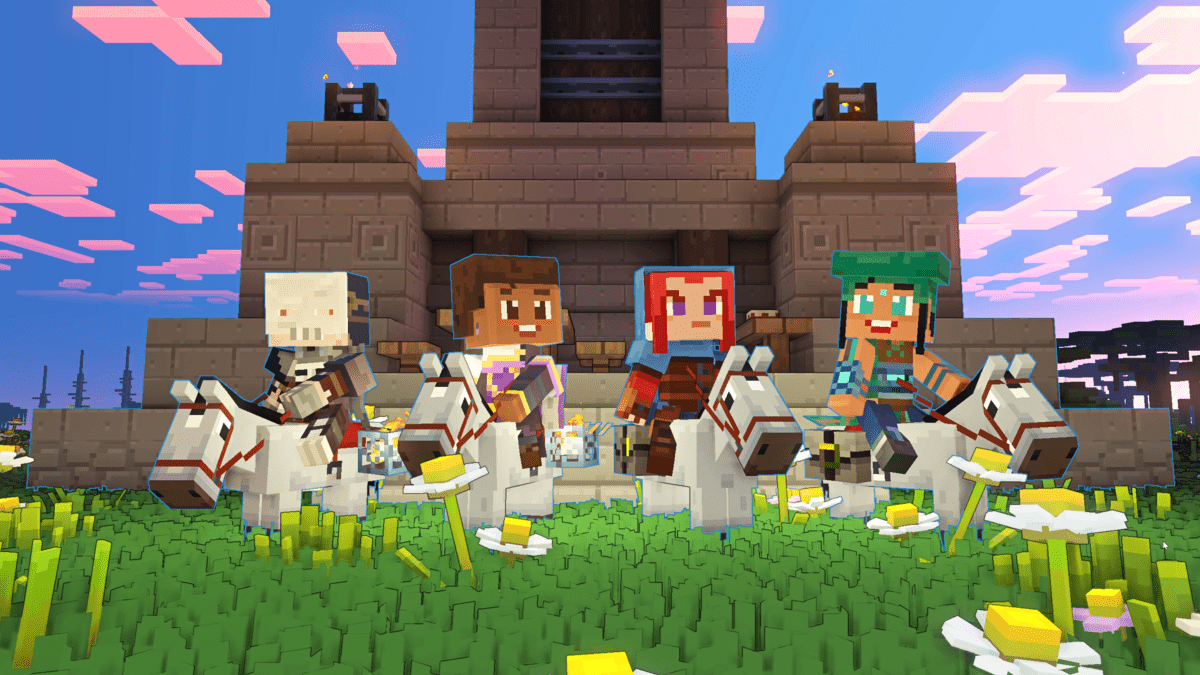 Minecraft Legends Deluxe Edition PS4 - Jeux Vidéo Physique - Mojang Studios - Shop Just for Games