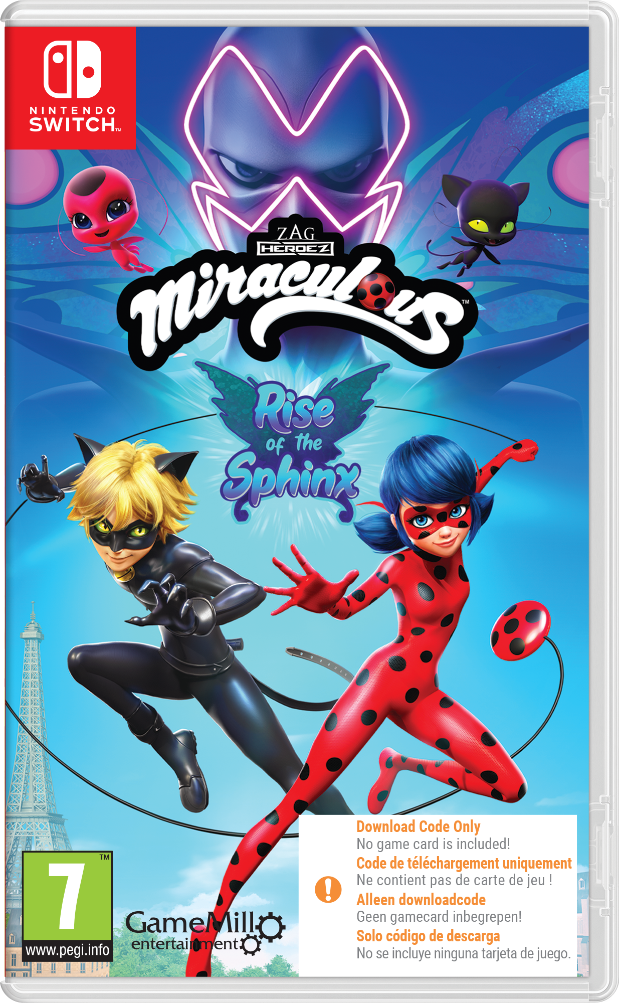 Miraculous - Rise of the Sphinx Nintendo SWITCH (Code de téléchargement) - Jeux Vidéo Code de Téléchargement - GAMEMILL - Shop Just for Games