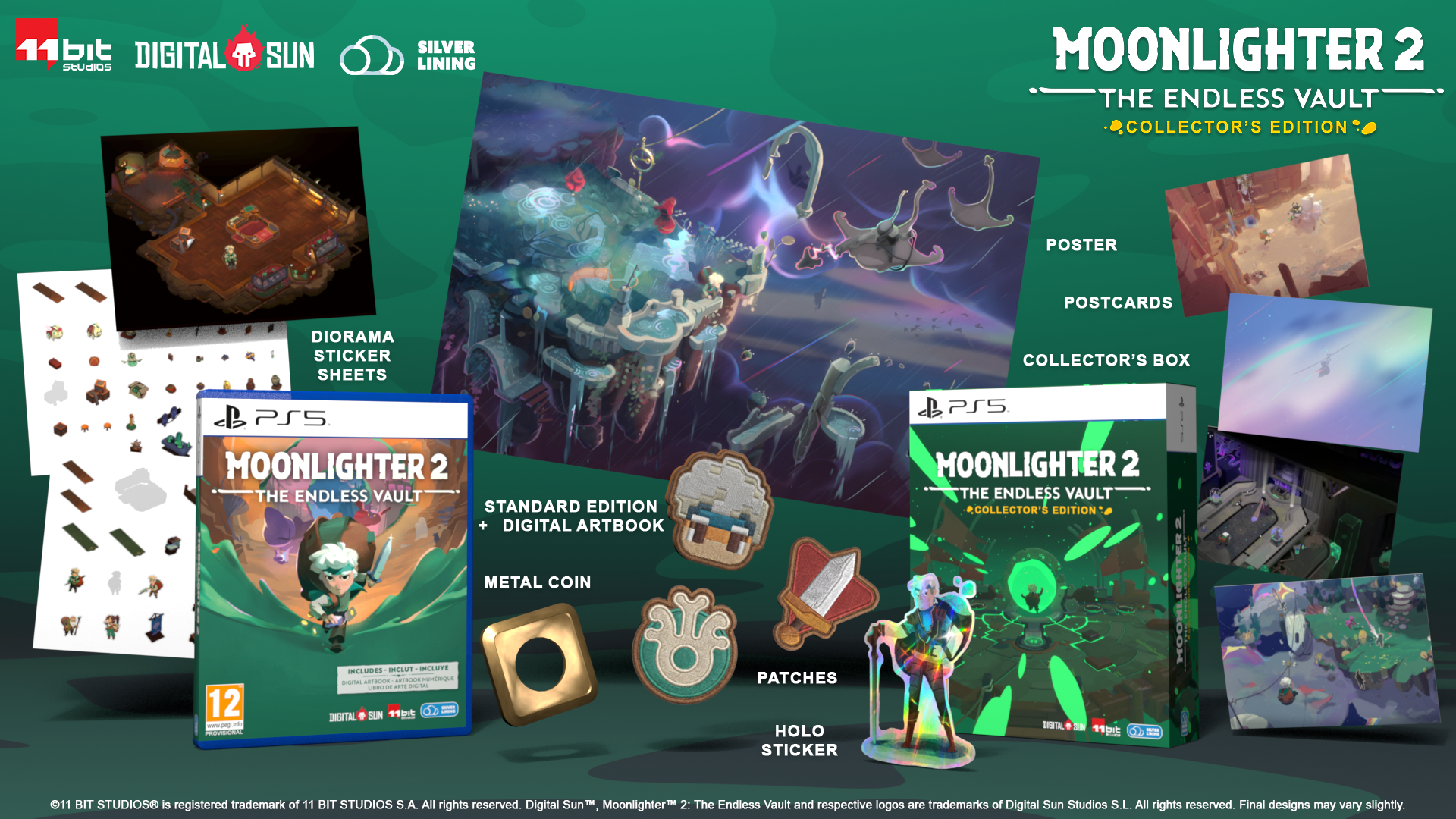 Moonlighter 2 The Endless Vault Collector's Edition PS5 - Jeux Vidéo Physique - SILVER LINING - Shop Just for Games