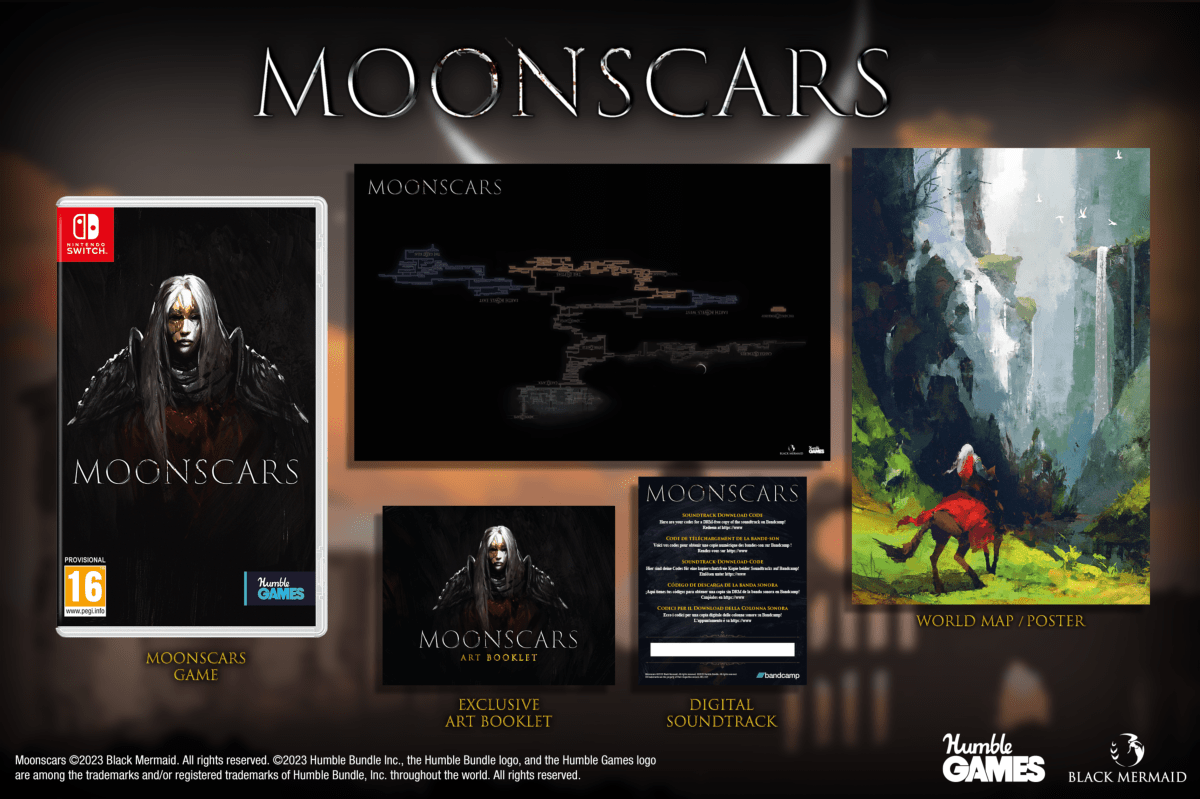 Moonscars Nintendo SWITCH - Jeux Vidéo Physique - Humble Games - Shop Just for Games