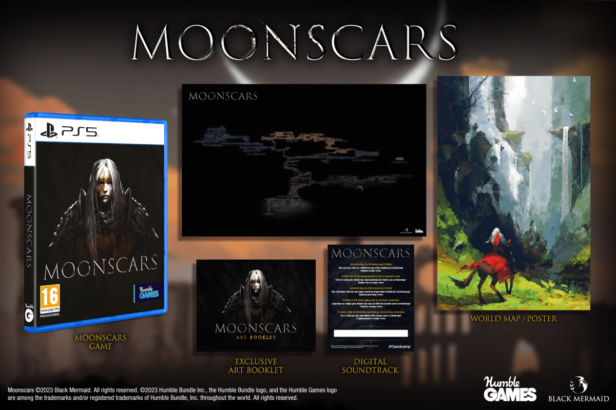 Moonscars PS5 - Jeux Vidéo Physique - Humble Games - Shop Just for Games