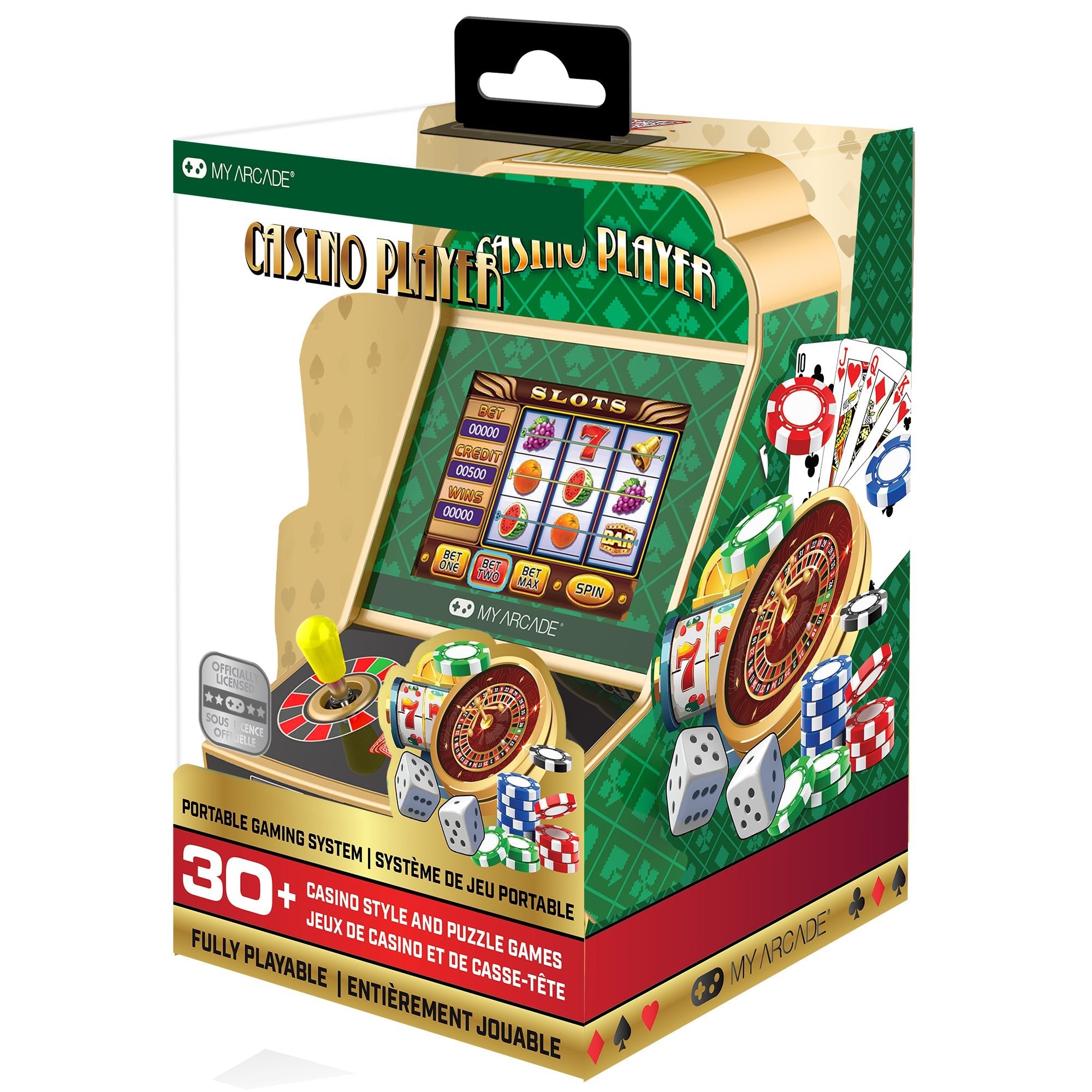 My Arcade Casino Player Portable - Console portable - My Arcade - Shop Just for Games