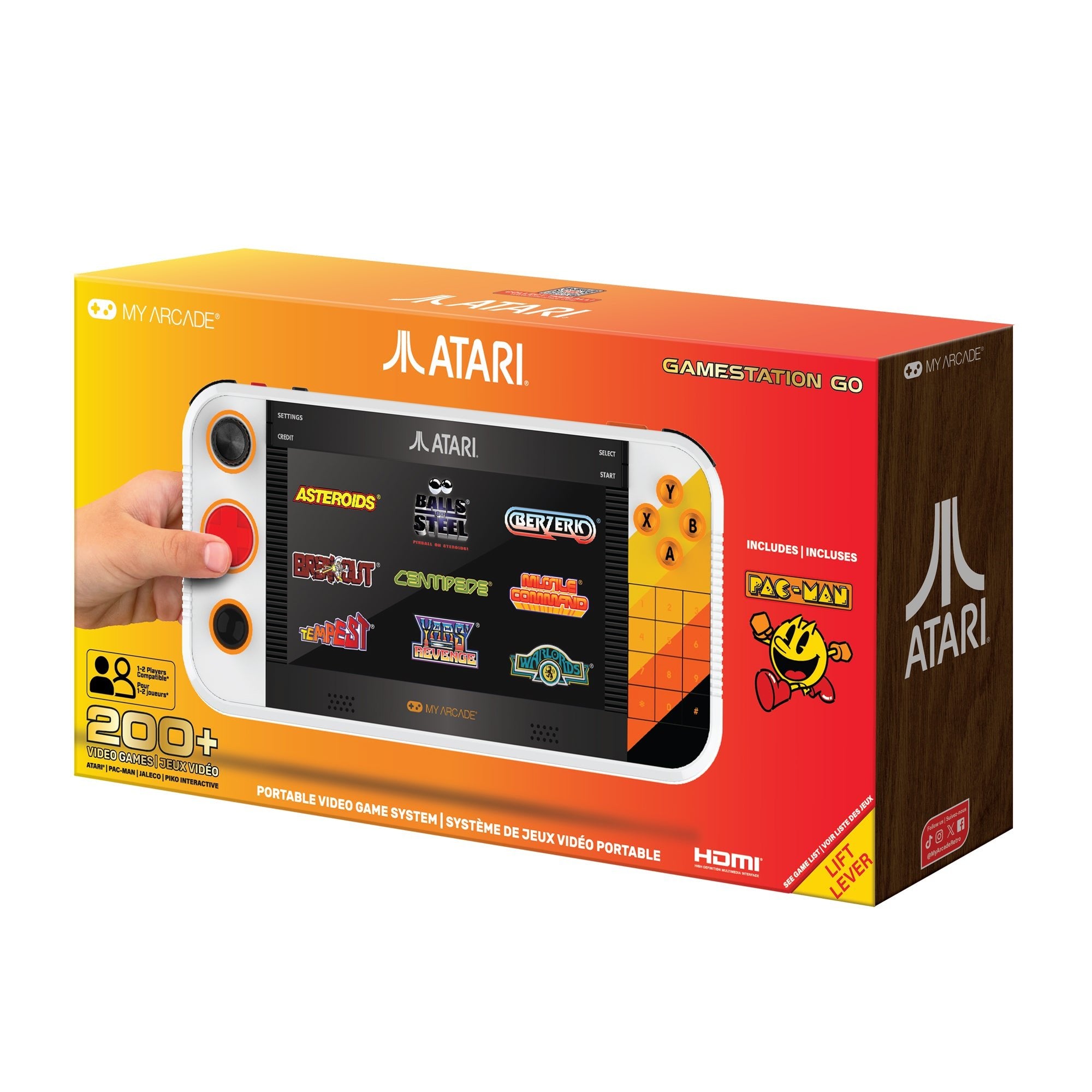 My Arcade - Gamestation Go Atari portable - Console portable - My Arcade - Shop Just for Games