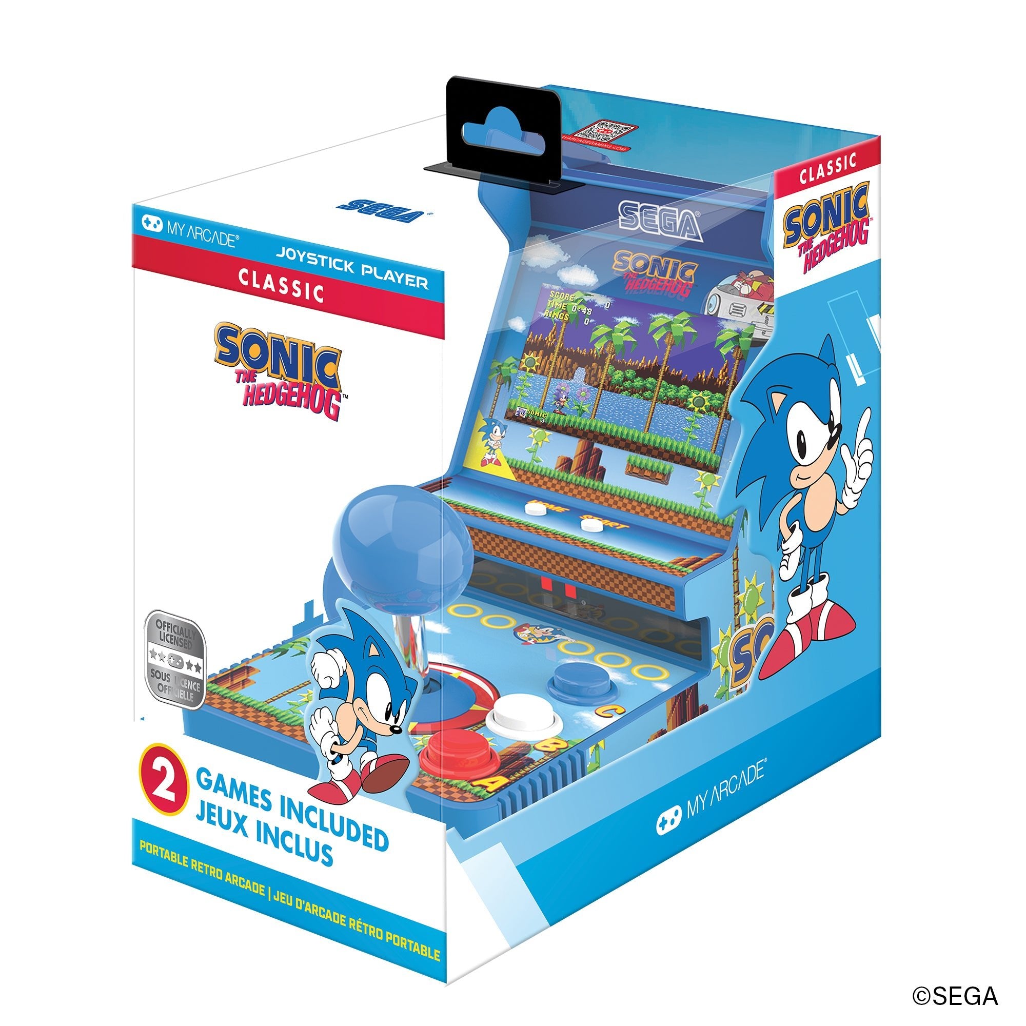 My Arcade - Joystick Player Sonic The Hedgehog - Console portable - My Arcade - Shop Just for Games