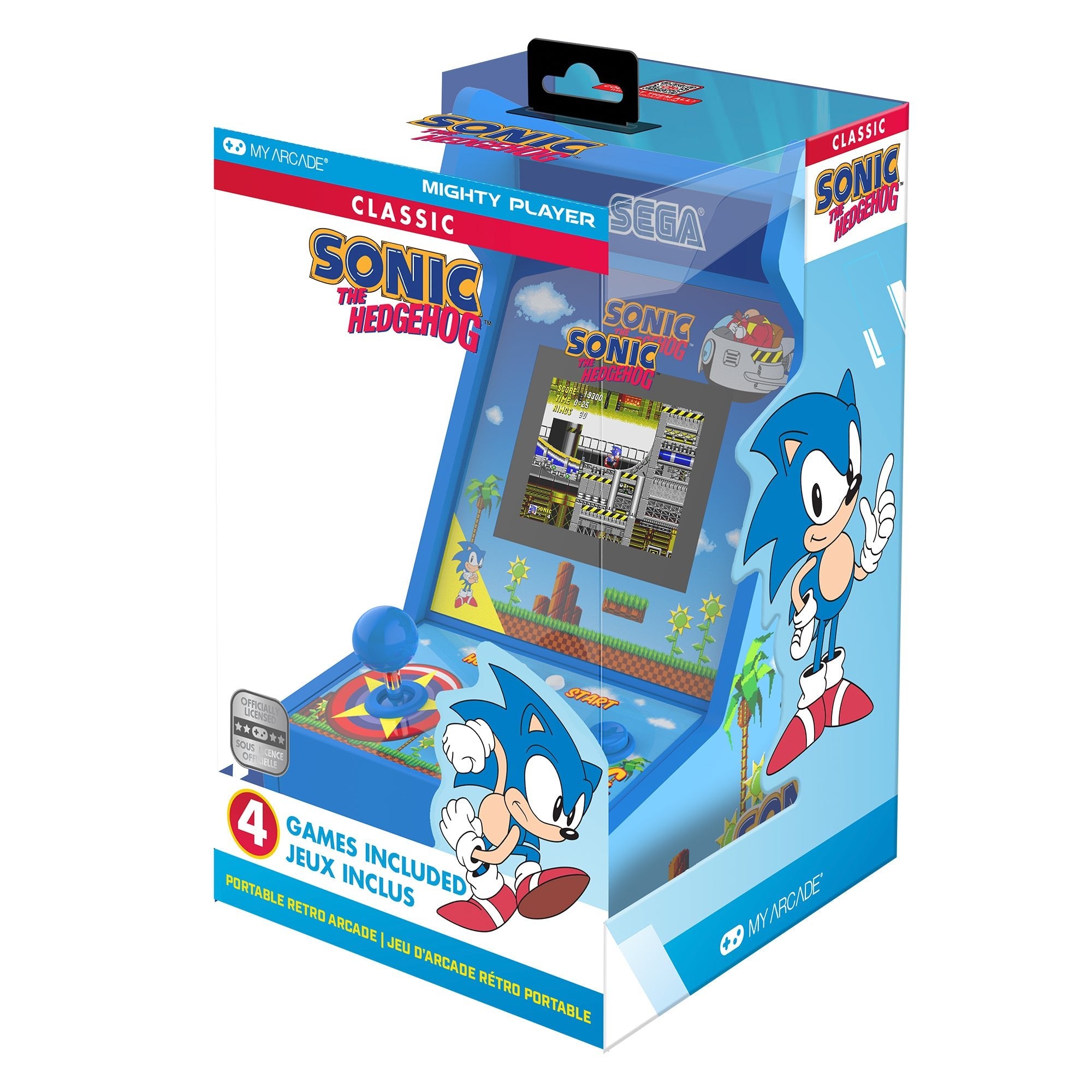 My Arcade - Mighty Player Sonic The Hedgehog - Console portable - My Arcade - Shop Just for Games