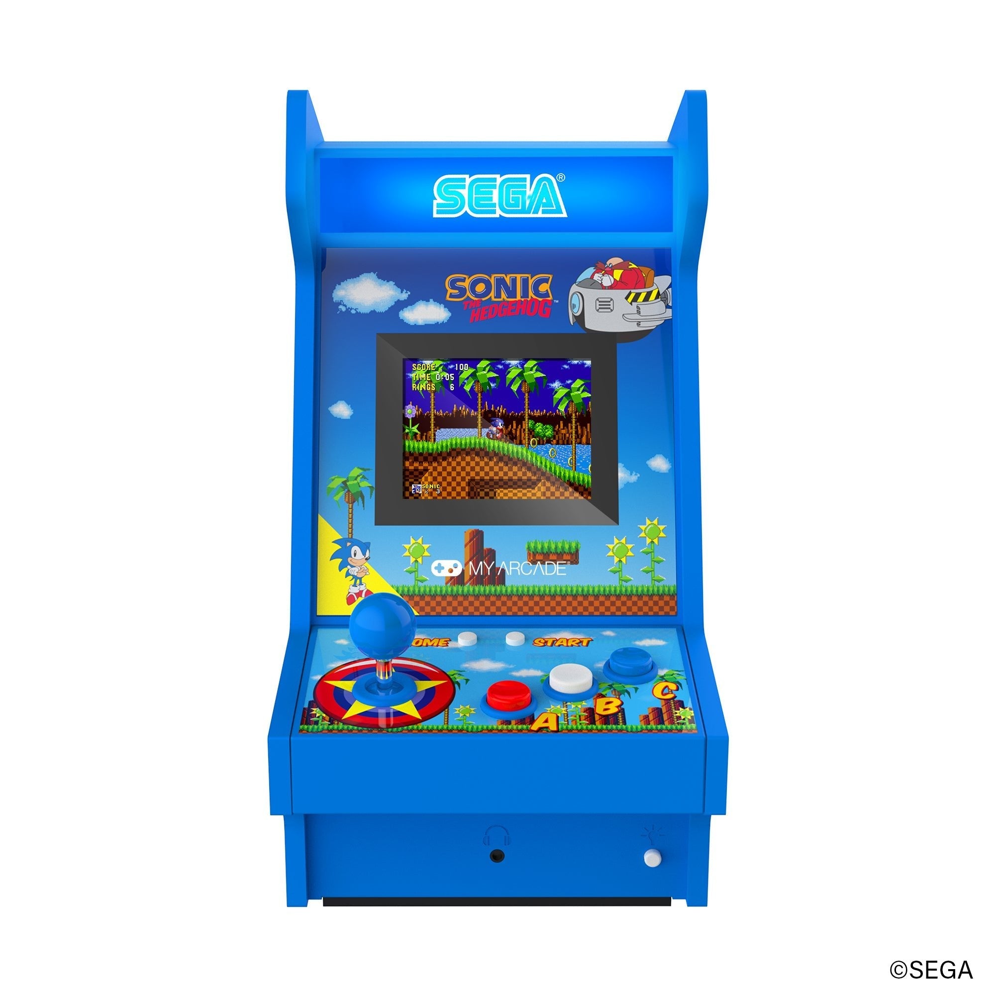 My Arcade - Mighty Player Sonic The Hedgehog + Porte - clés Sonic OFFERT - Console portable - My Arcade - Shop Just for Games