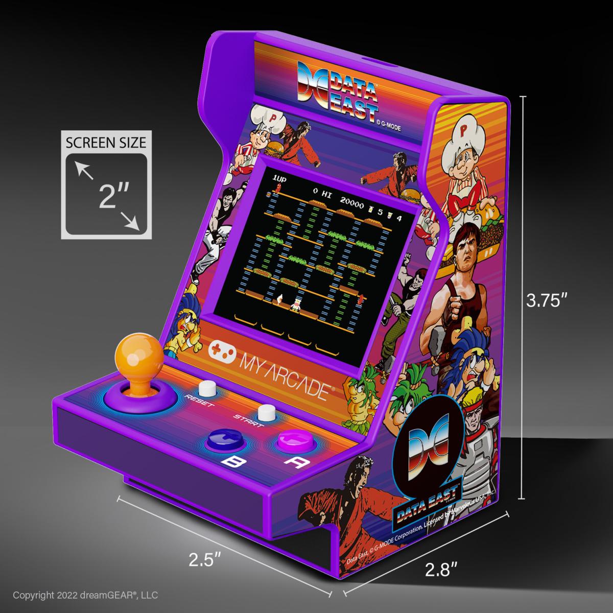 My Arcade - Pico Player Data East Hits (108 Games in 1) - Console portable - My Arcade - Shop Just for Games