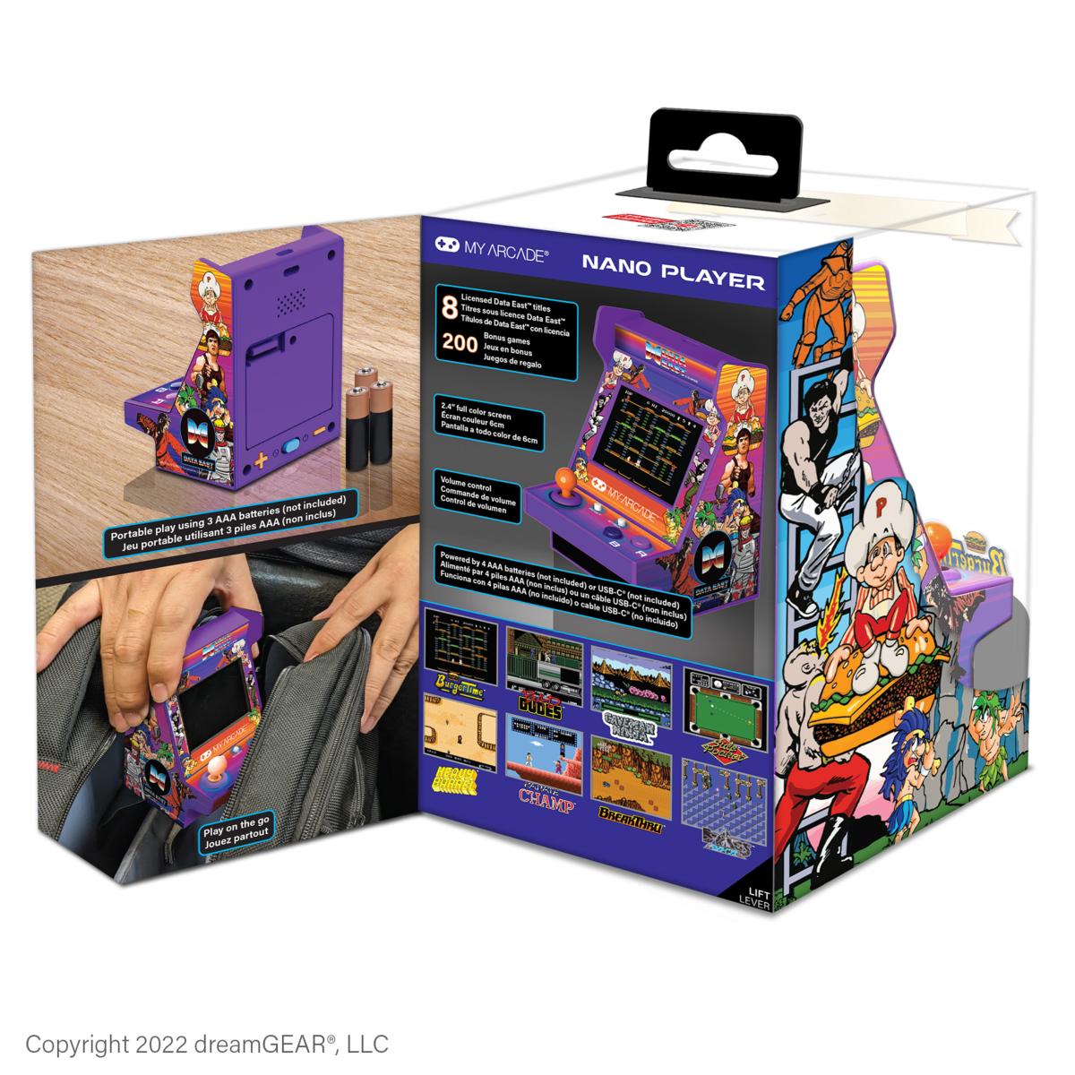 My Arcade - Pico Player Data East Hits (108 Games in 1) - Console portable - My Arcade - Shop Just for Games