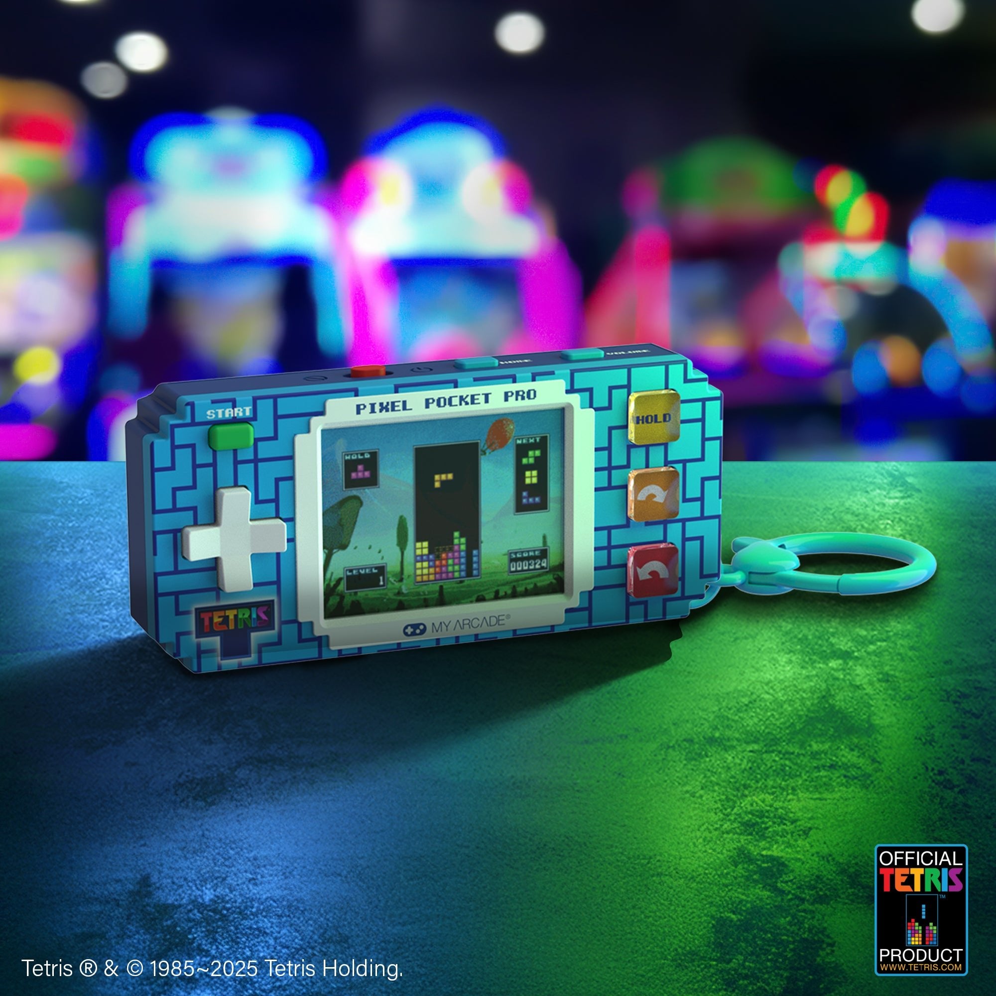 My Arcade Pixel Pocket Pro Tetris - Console portable - My Arcade - Shop Just for Games