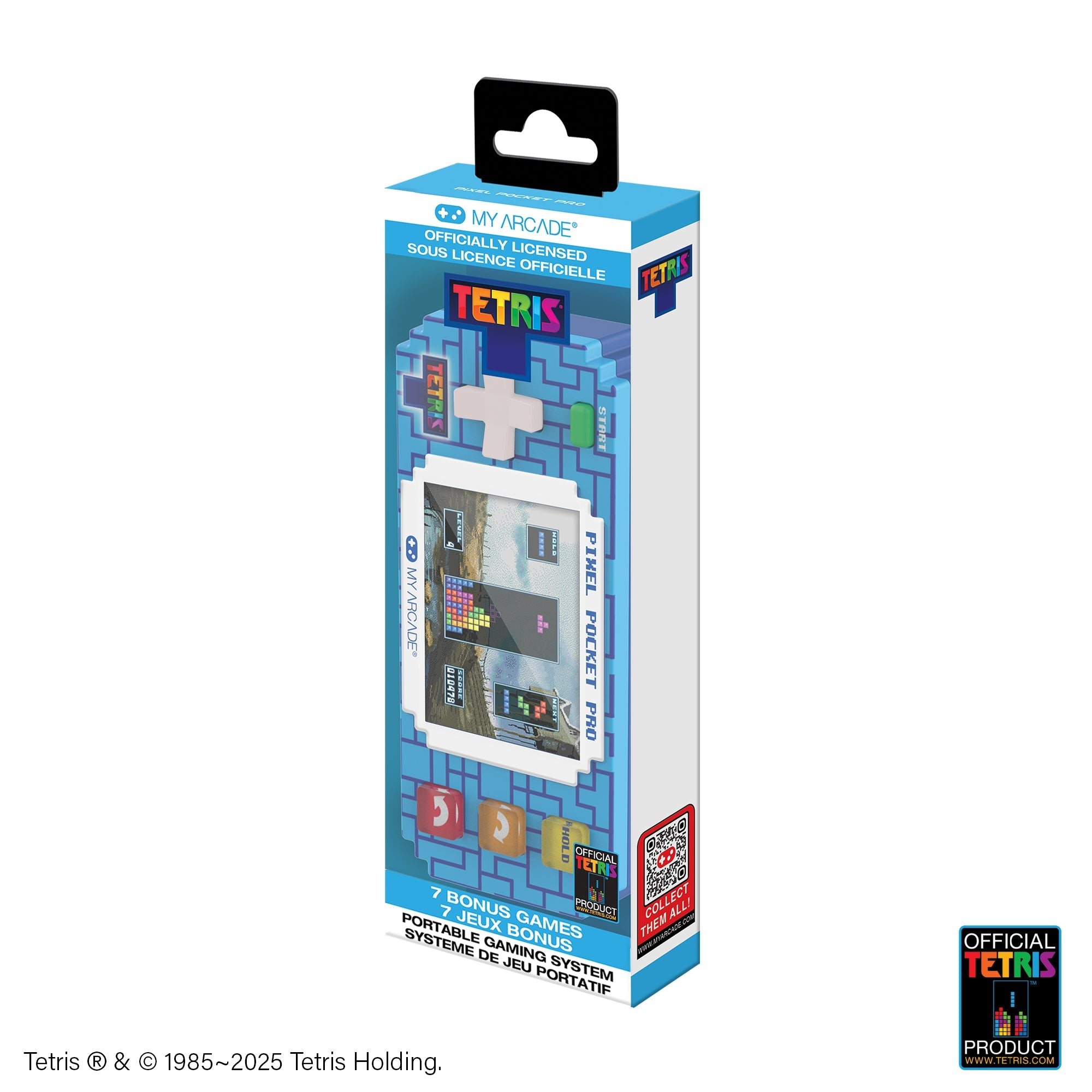 My Arcade Pixel Pocket Pro Tetris - Console portable - My Arcade - Shop Just for Games