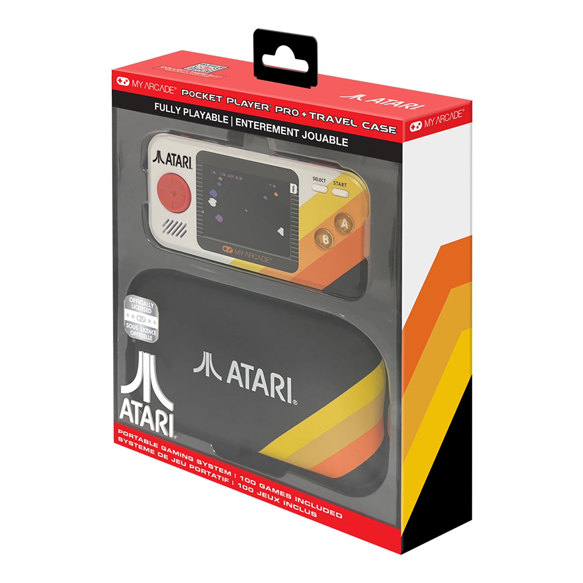 My Arcade - Pocket Player Atari + Etui de transport - Console portable - My Arcade - Shop Just for Games
